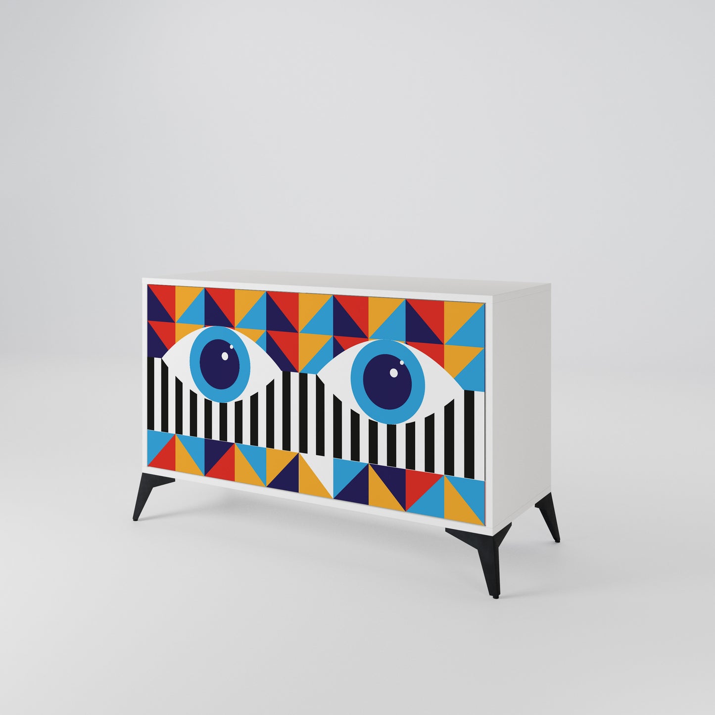 ABSTRACTION AND GEOMETRY 2-türiges Sideboard