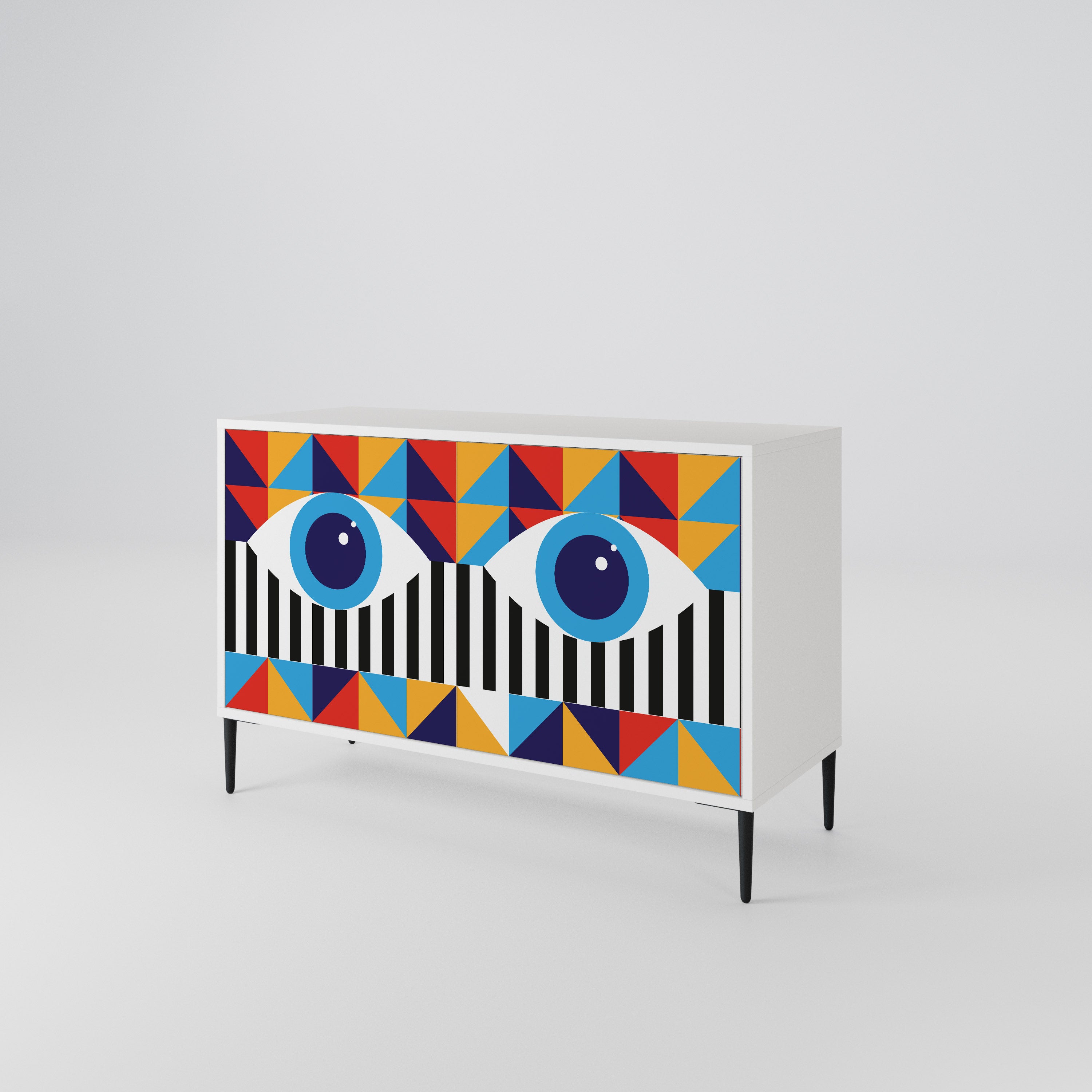 ABSTRACTION AND GEOMETRY 2-türiges Sideboard
