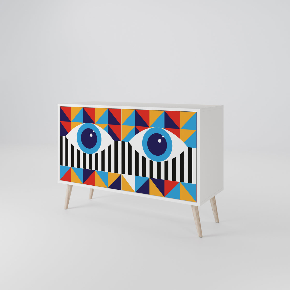 ABSTRACTION AND GEOMETRY 2-türiges Sideboard