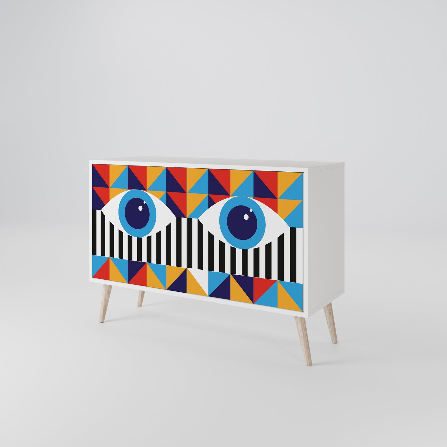 ABSTRACTION AND GEOMETRY 2-türiges Sideboard