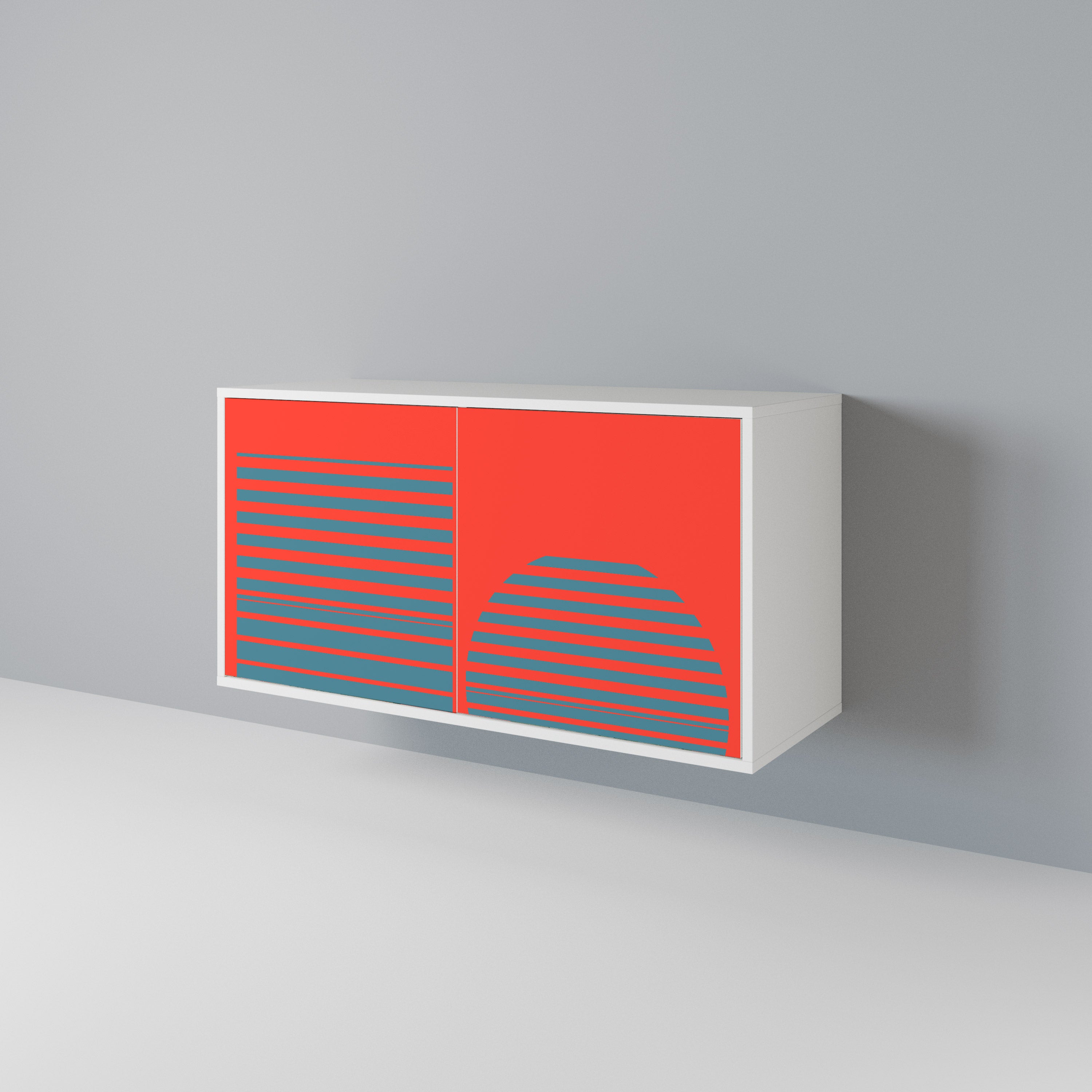 RISING GEOMETRY STARS 2-türiges Sideboard