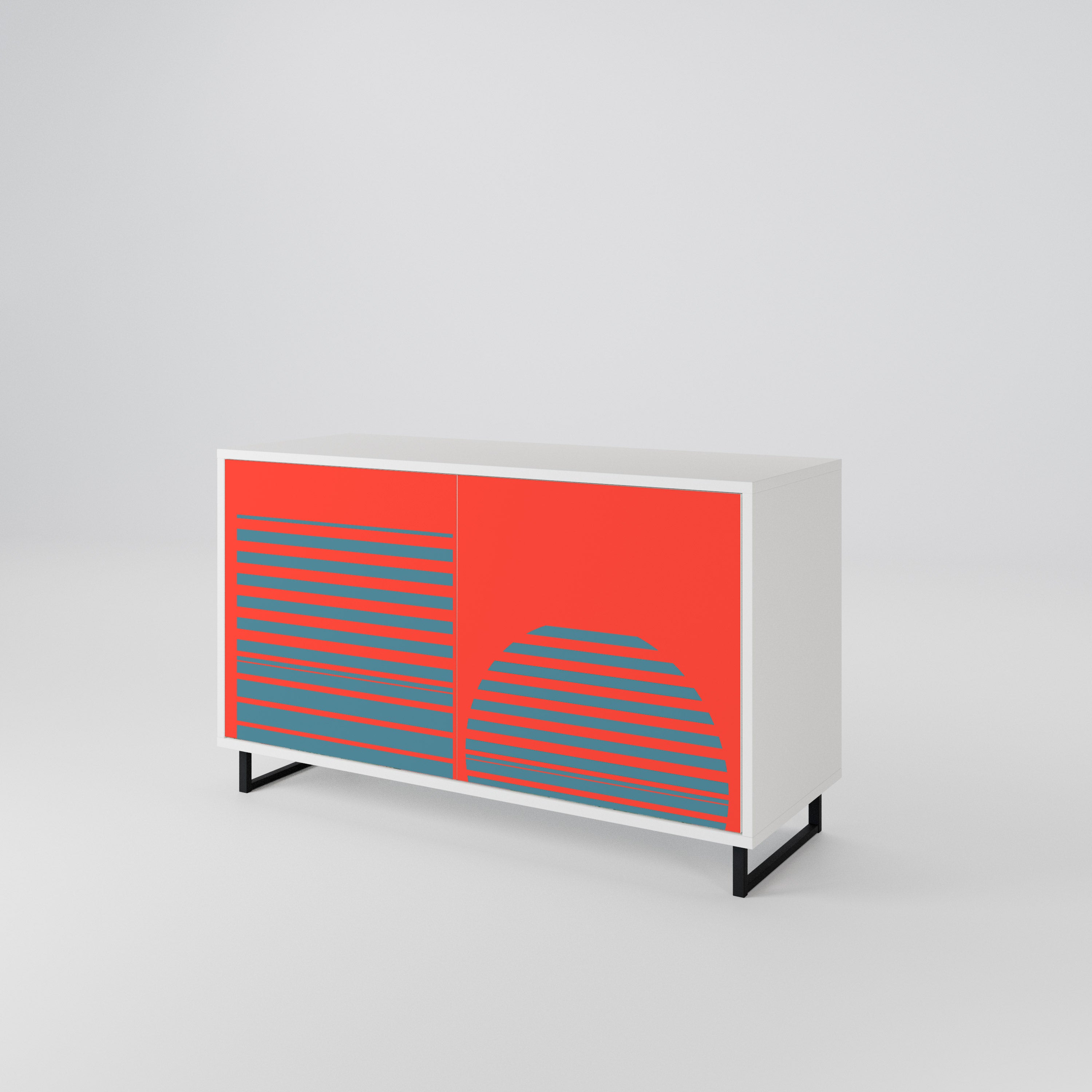 RISING GEOMETRY STARS 2-türiges Sideboard