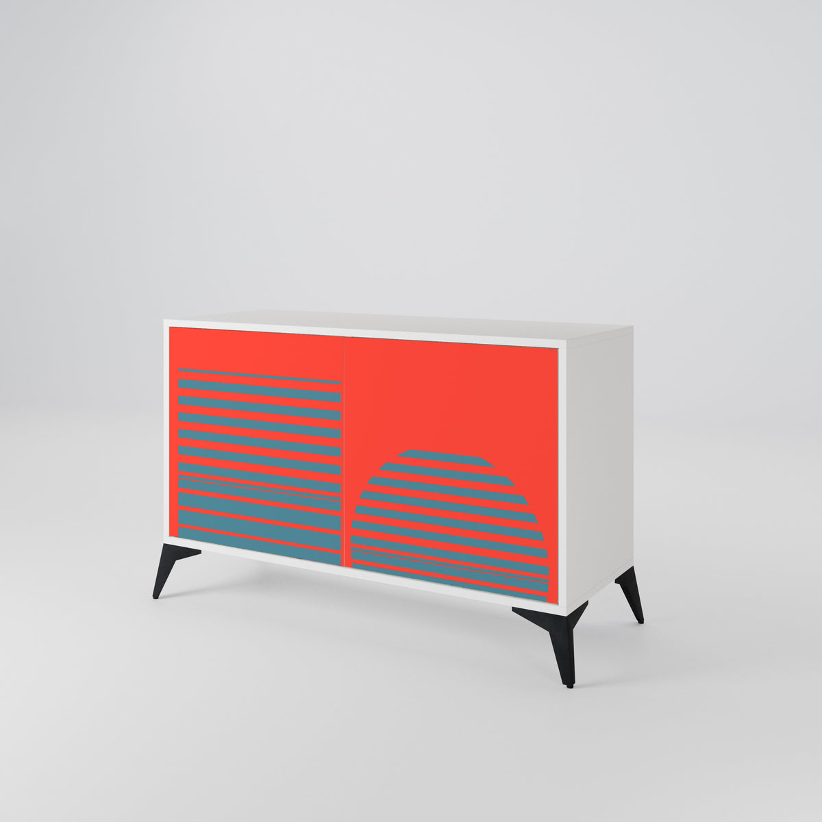 RISING GEOMETRY STARS 2-türiges Sideboard