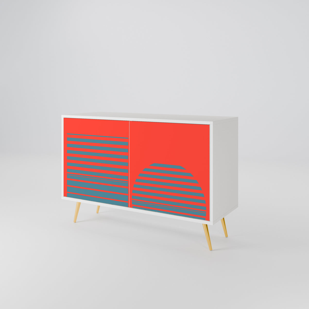 RISING GEOMETRY STARS 2-türiges Sideboard