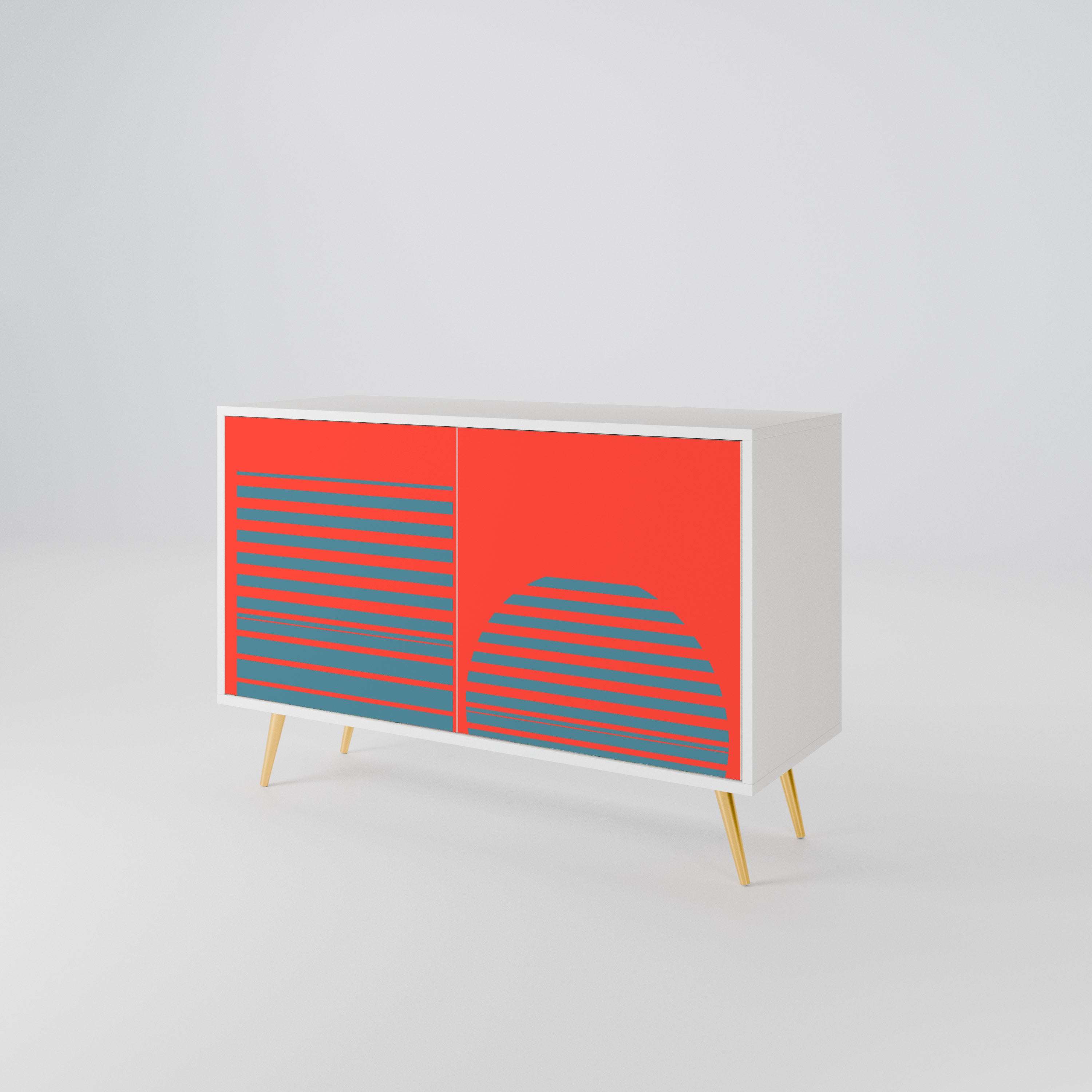 RISING GEOMETRY STARS 2-türiges Sideboard