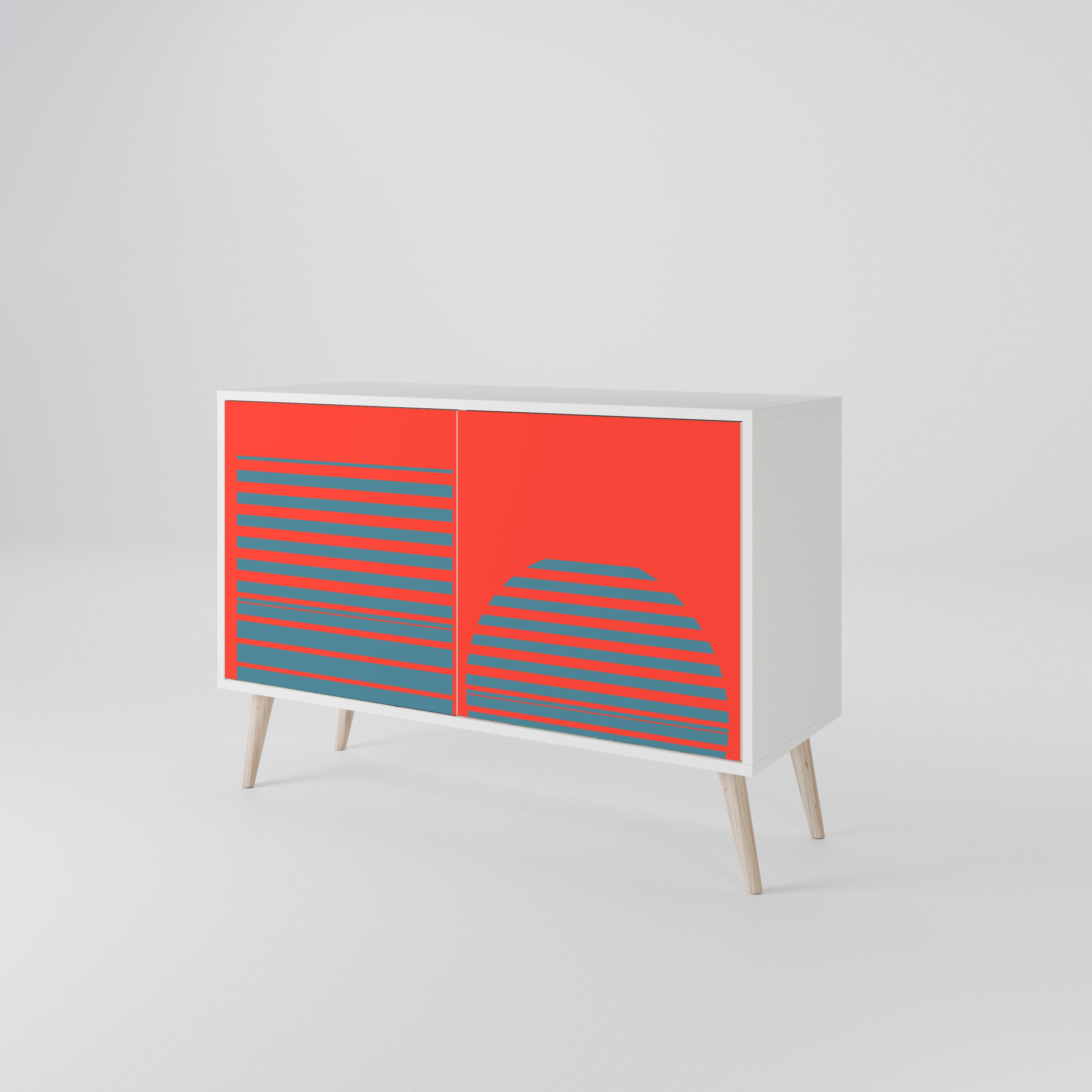 RISING GEOMETRY STARS 2-türiges Sideboard