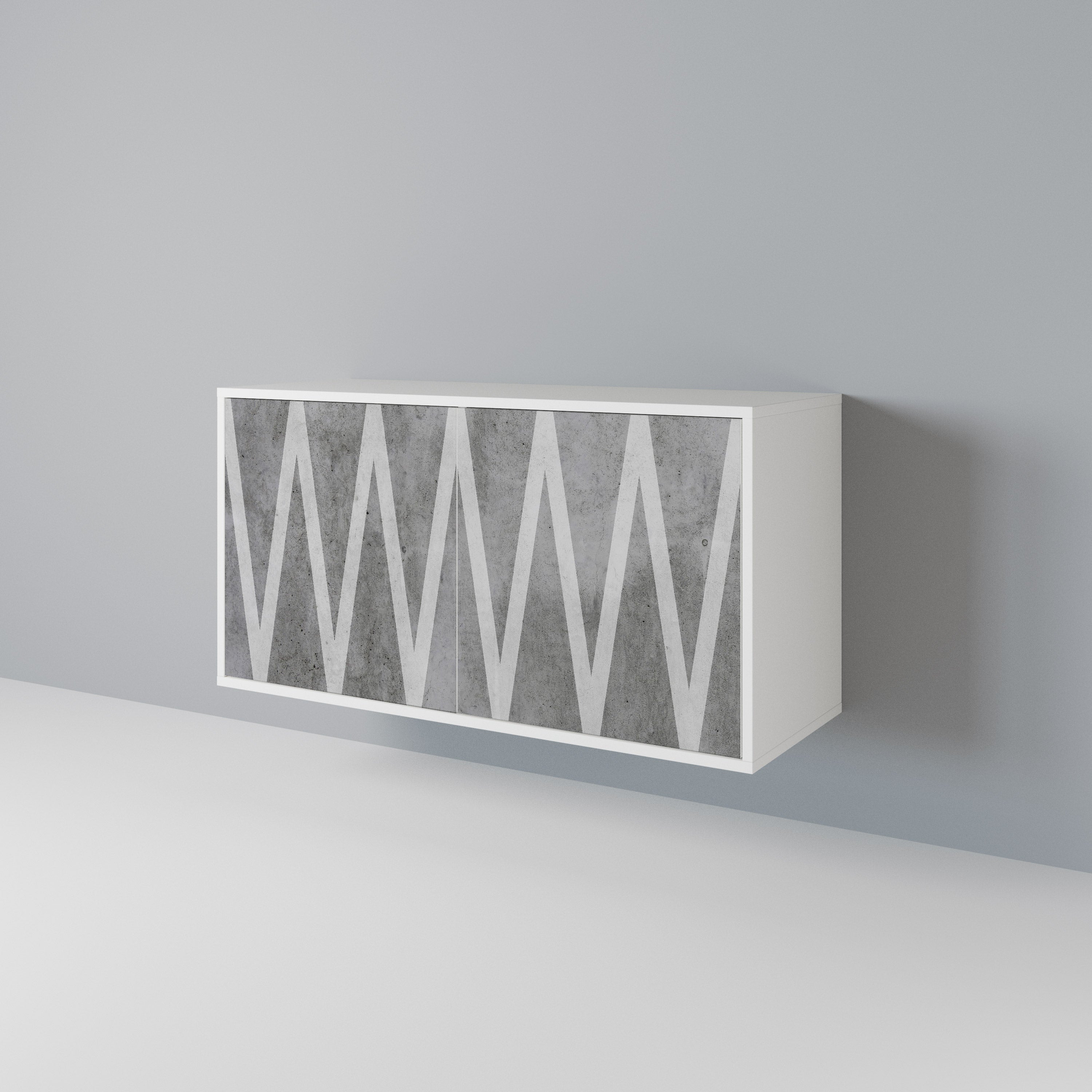 SOLID ZIG ZAG 2-türiges Sideboard
