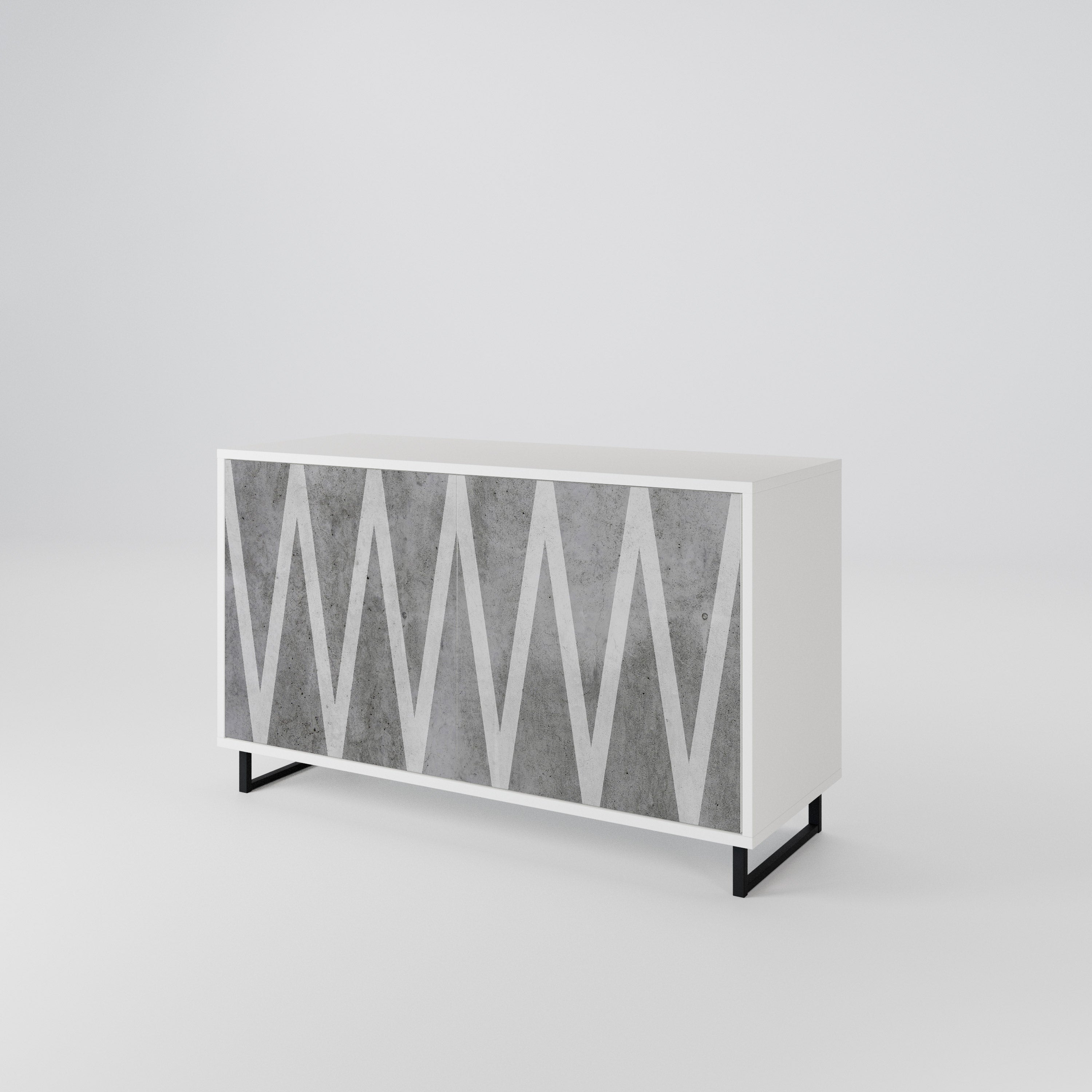 SOLID ZIG ZAG 2-türiges Sideboard