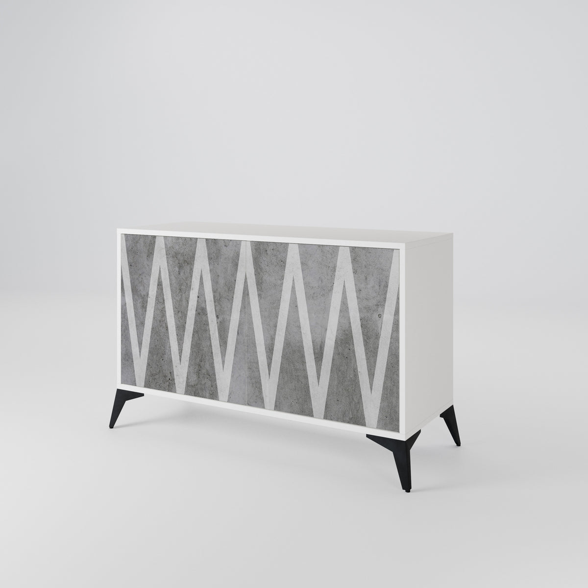 SOLID ZIG ZAG 2-türiges Sideboard
