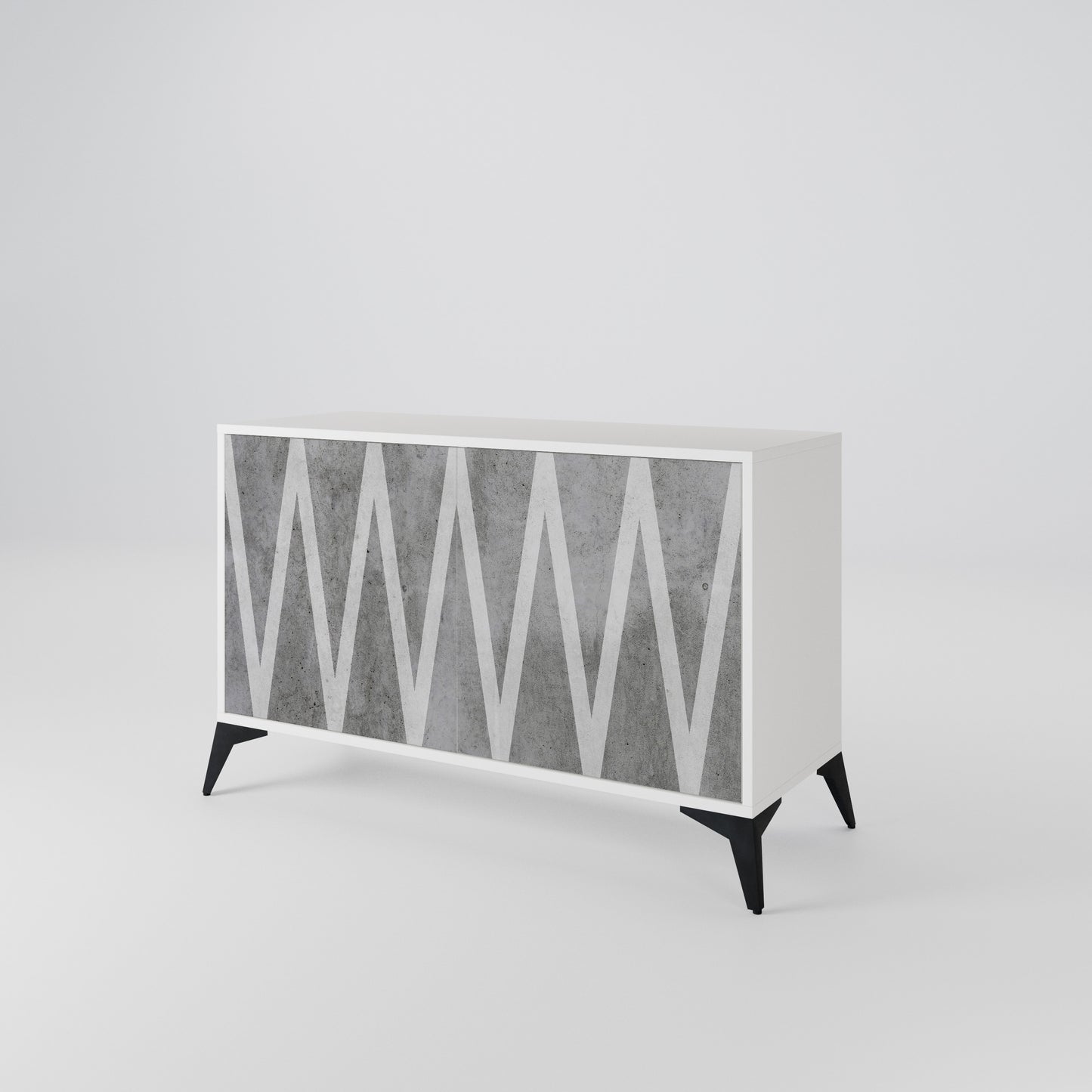 SOLID ZIG ZAG 2-türiges Sideboard