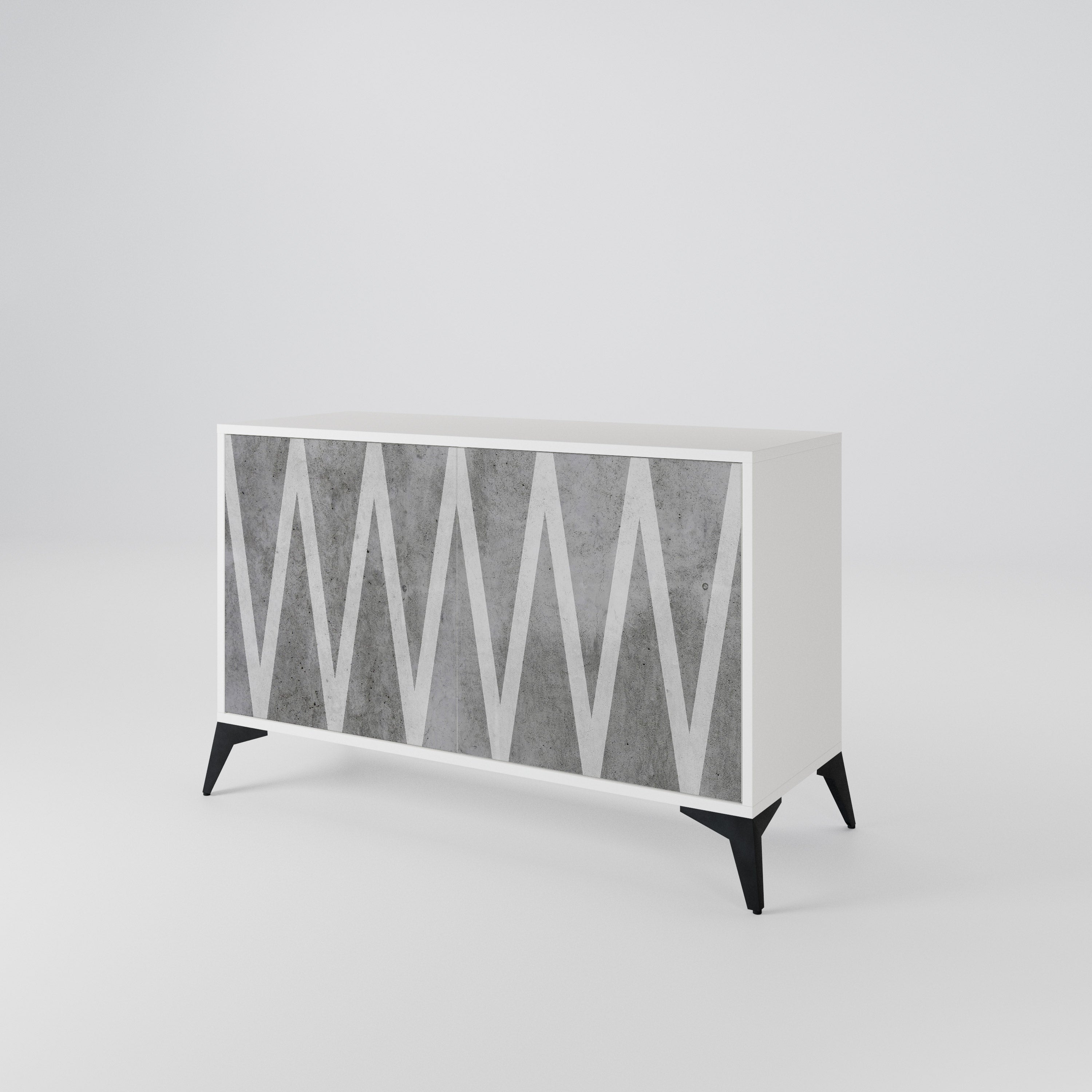 SOLID ZIG ZAG 2-türiges Sideboard