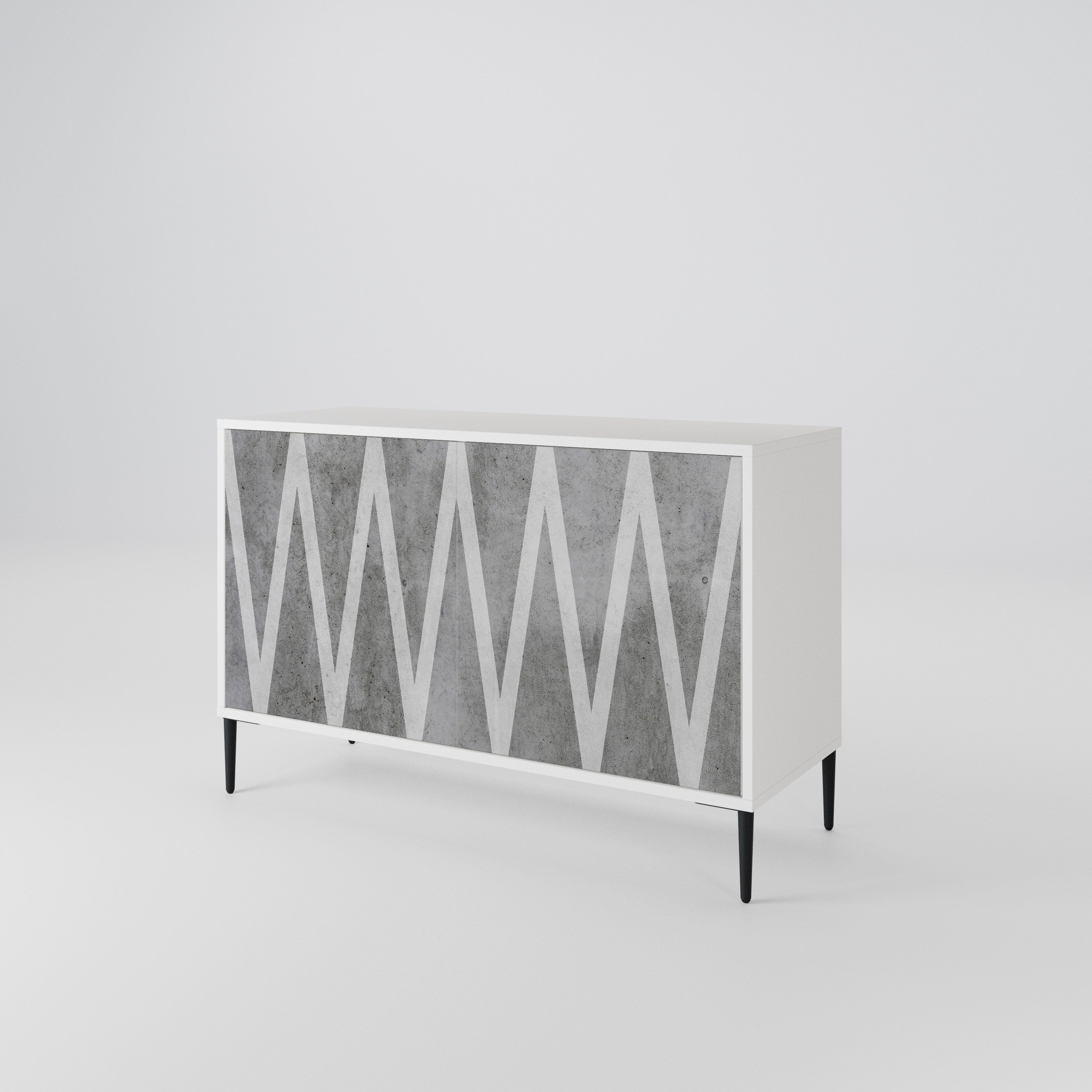 SOLID ZIG ZAG 2-türiges Sideboard