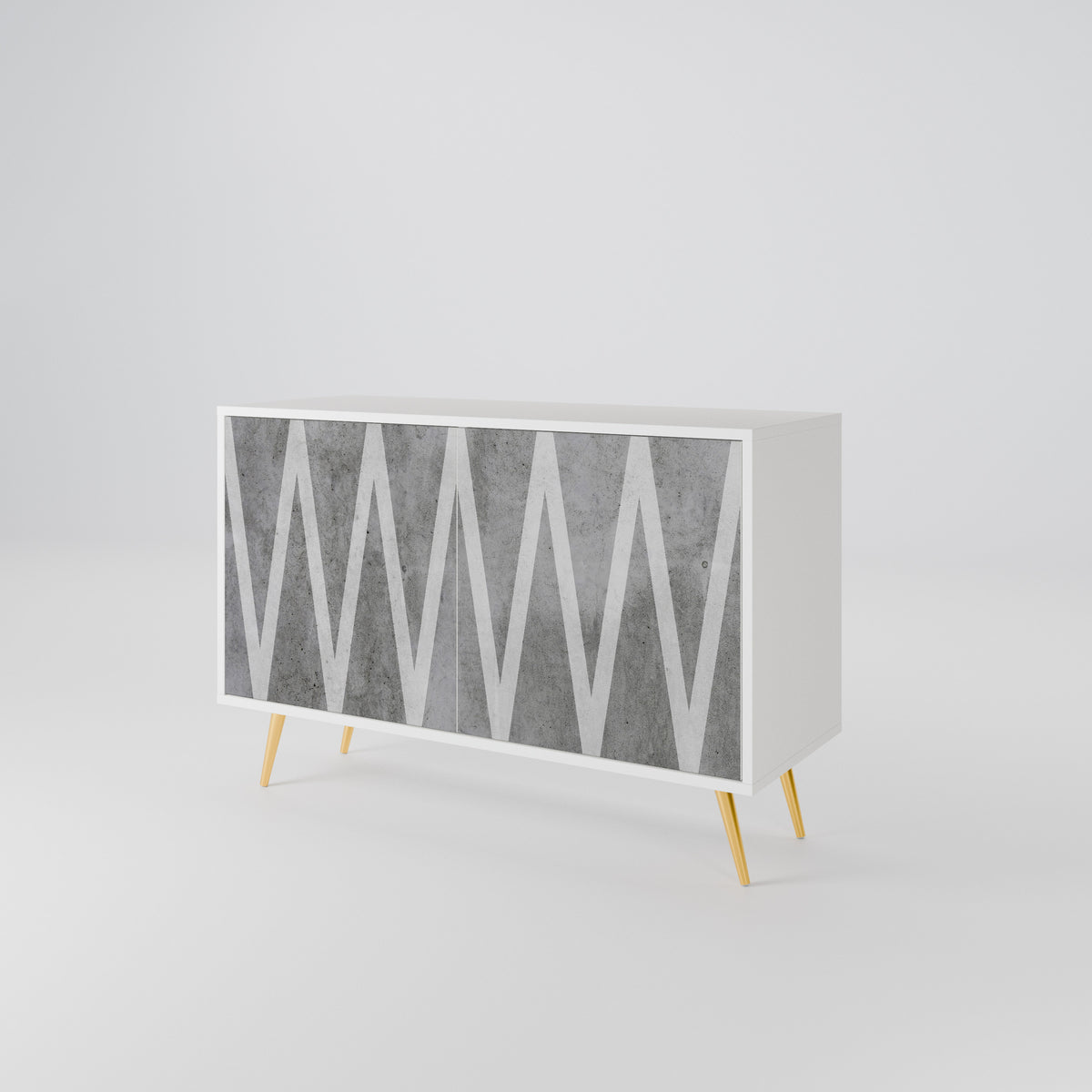 SOLID ZIG ZAG 2-türiges Sideboard
