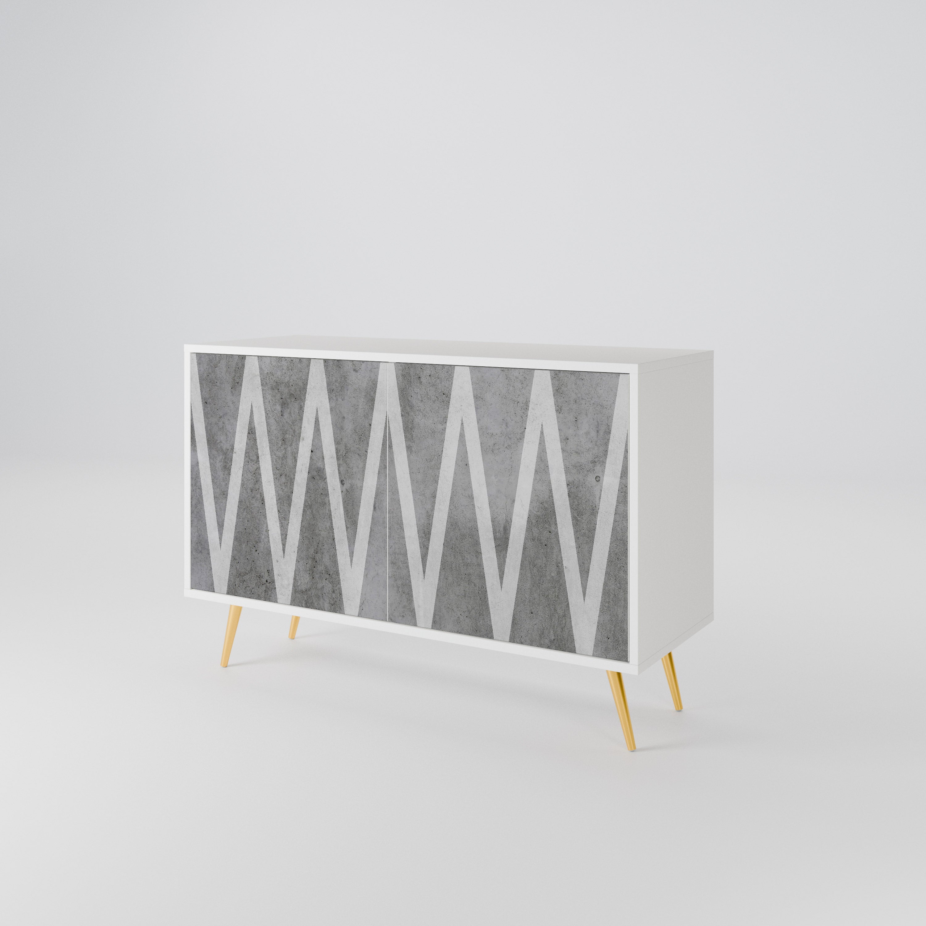 SOLID ZIG ZAG 2-türiges Sideboard