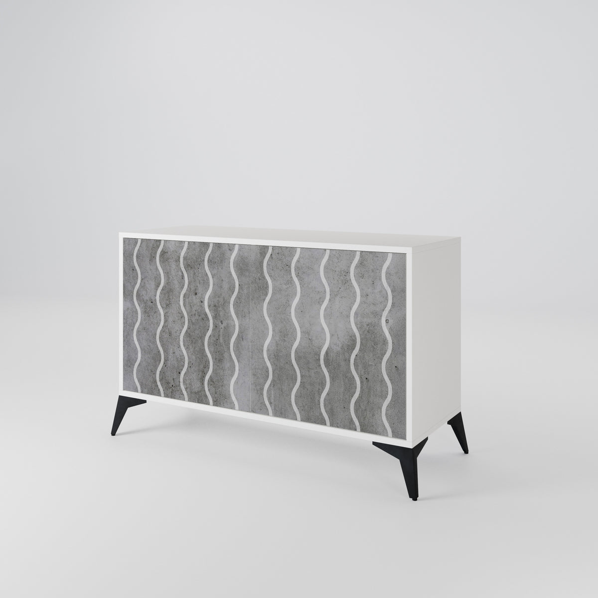 WAVES OF CONCRETE 2-türiges Sideboard