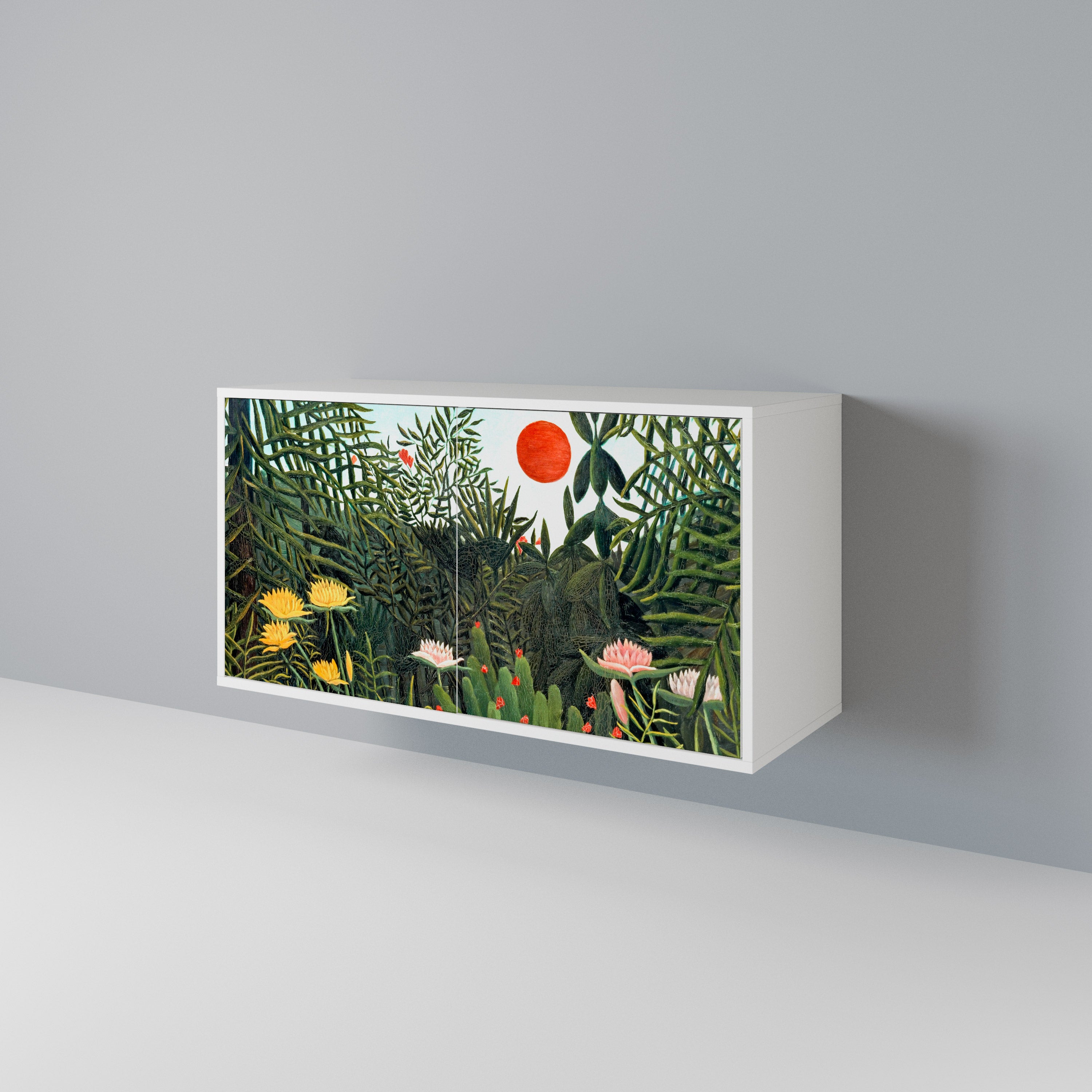 VIRGIN FOREST WITH SUNSET 2-türiges Sideboard