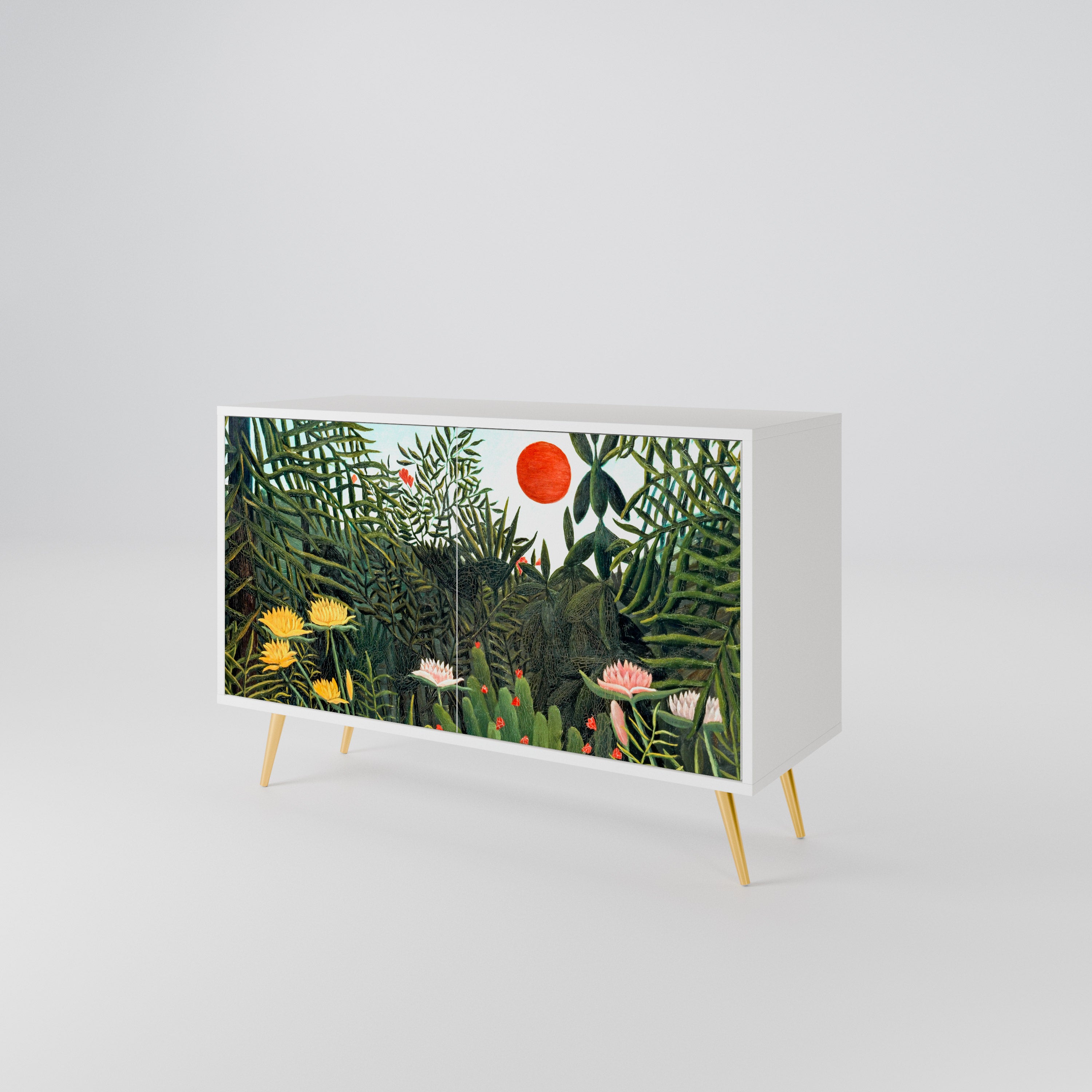 VIRGIN FOREST WITH SUNSET 2-türiges Sideboard