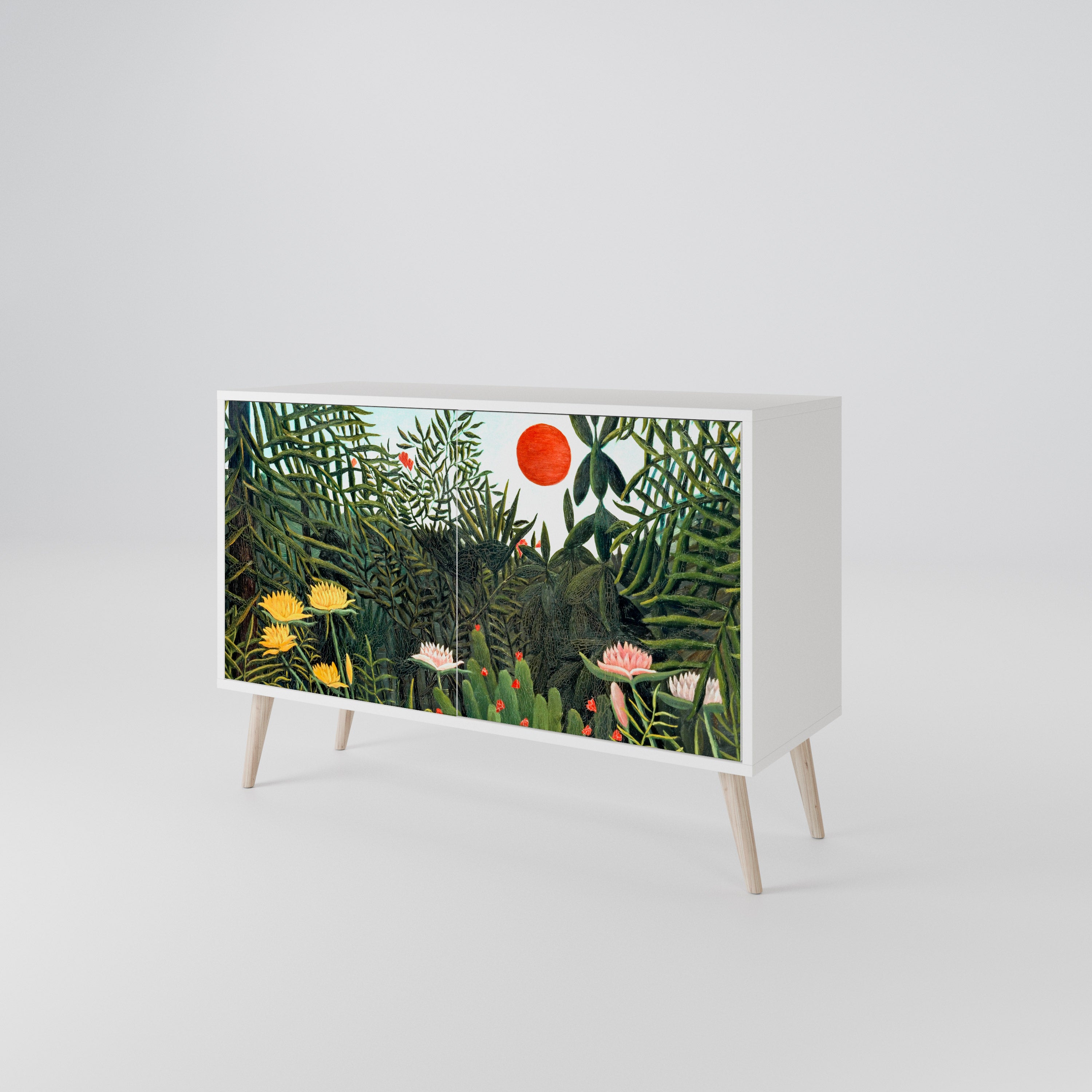 VIRGIN FOREST WITH SUNSET 2-türiges Sideboard