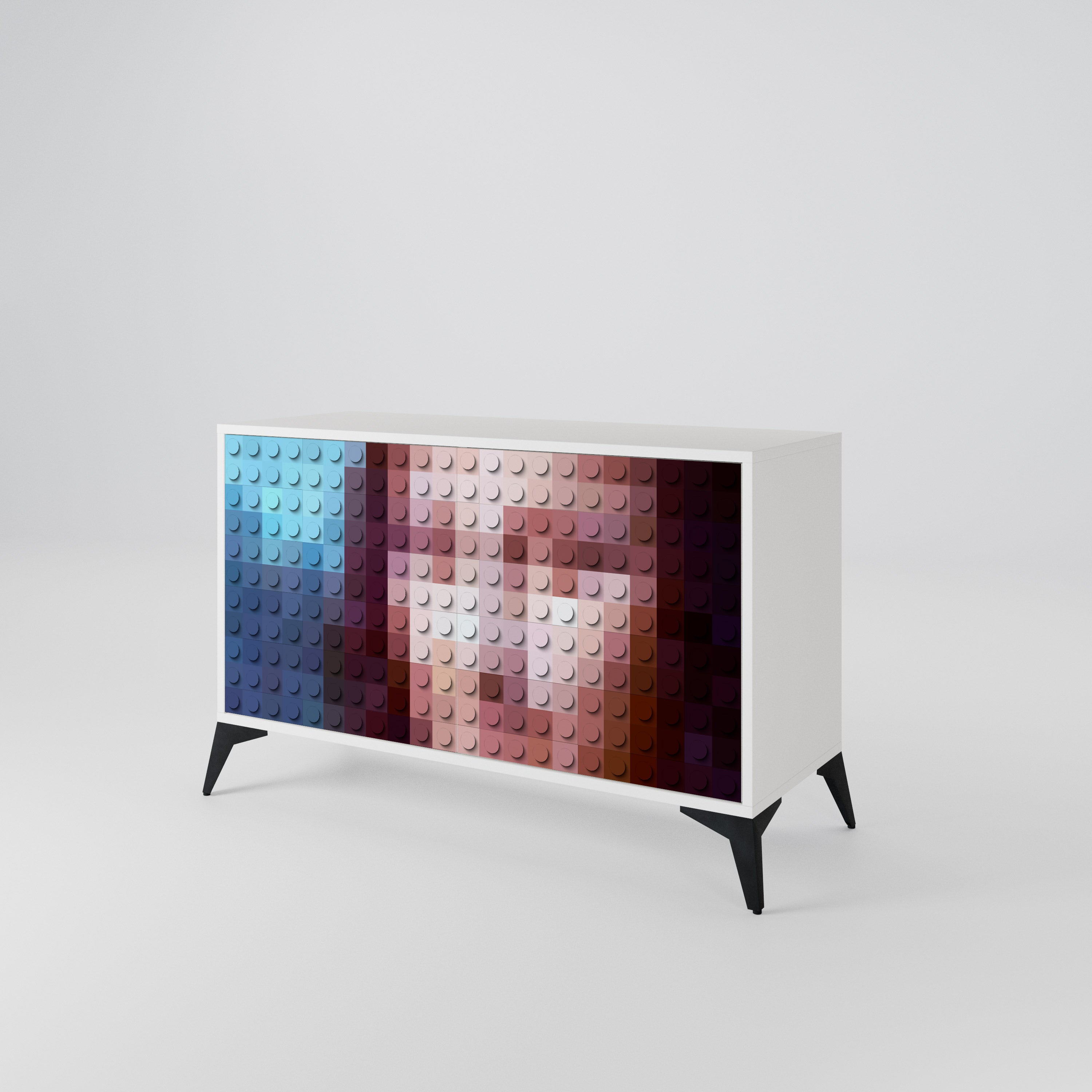 CONSTRUCTIVE ART 2-türiges Sideboard