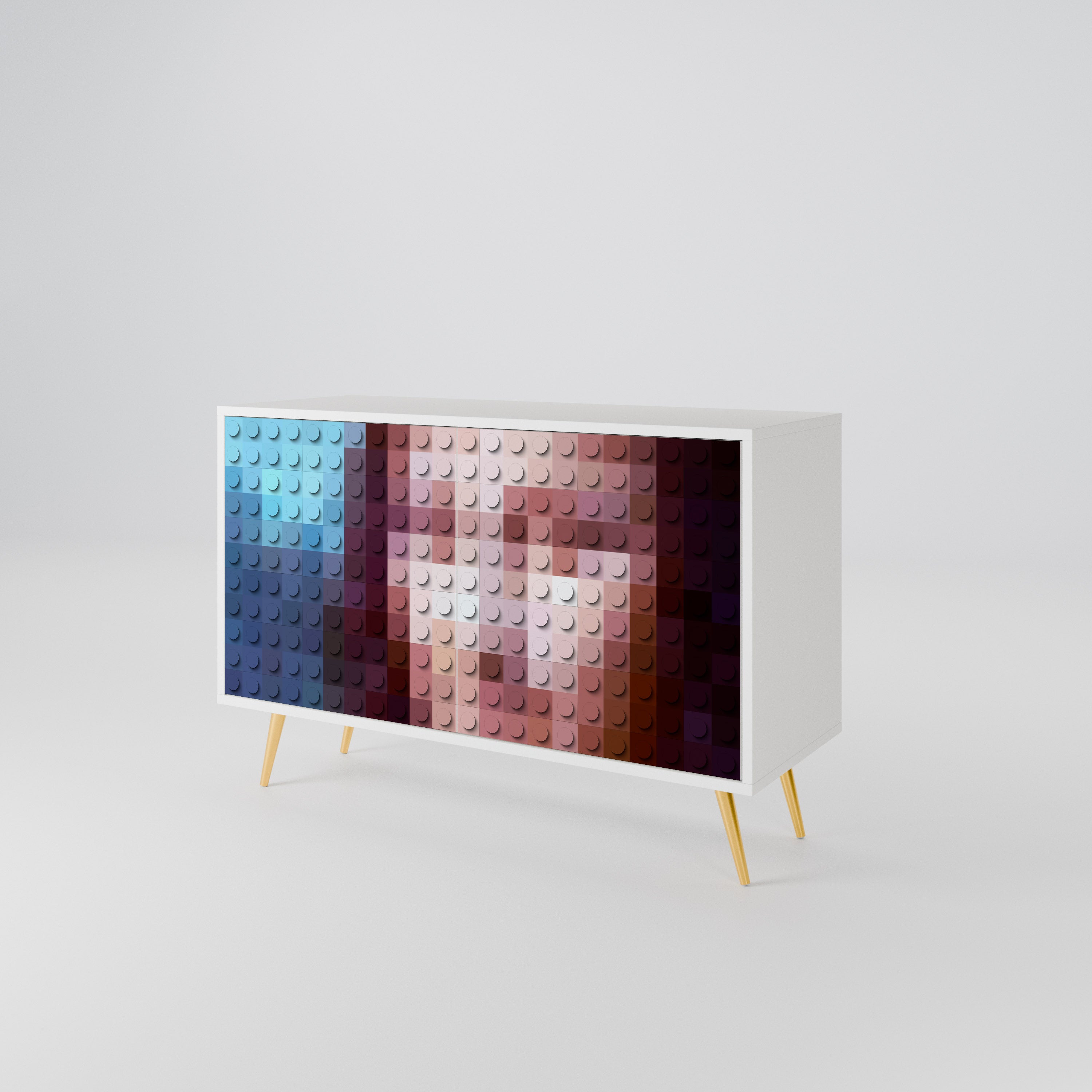 CONSTRUCTIVE ART 2-türiges Sideboard