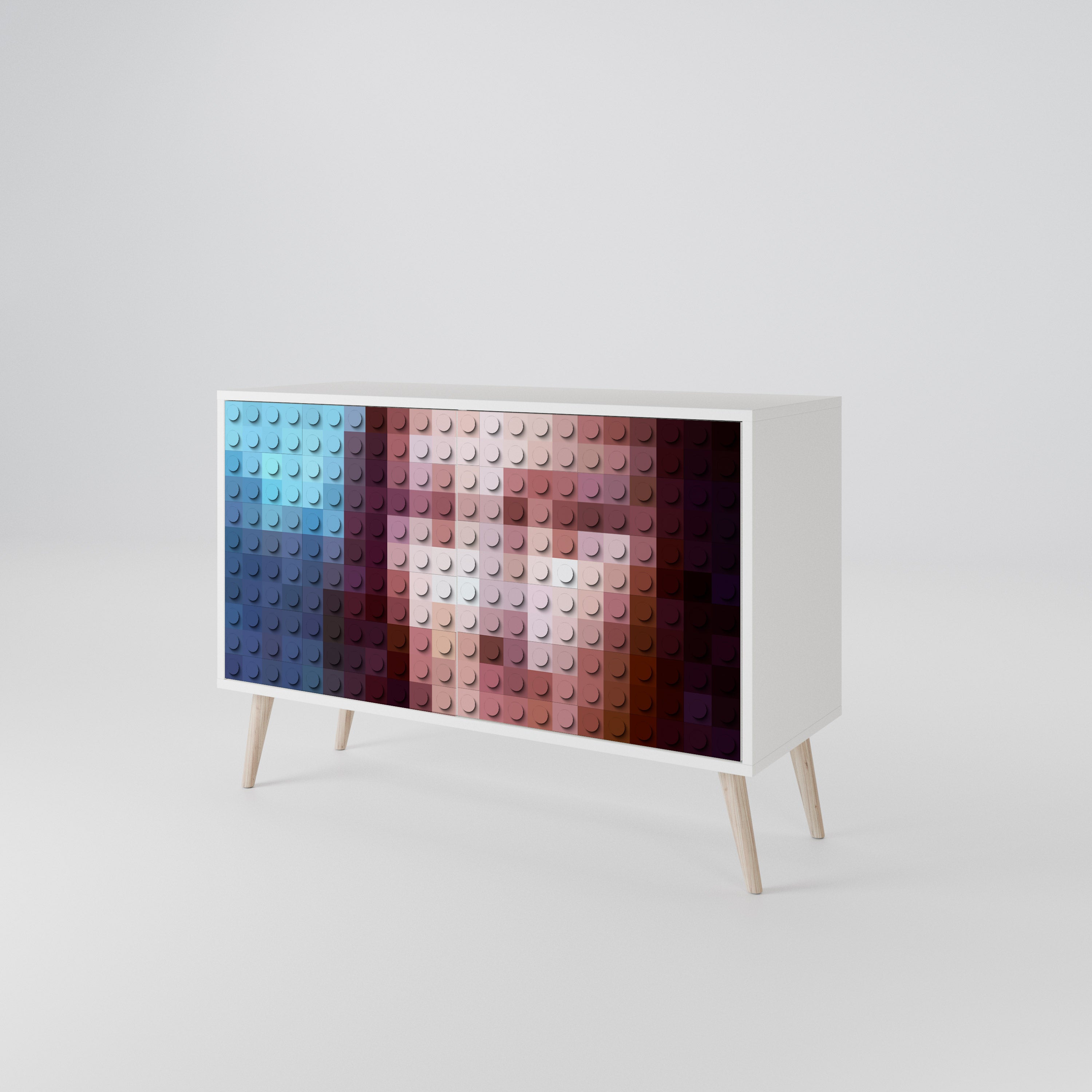 CONSTRUCTIVE ART 2-türiges Sideboard