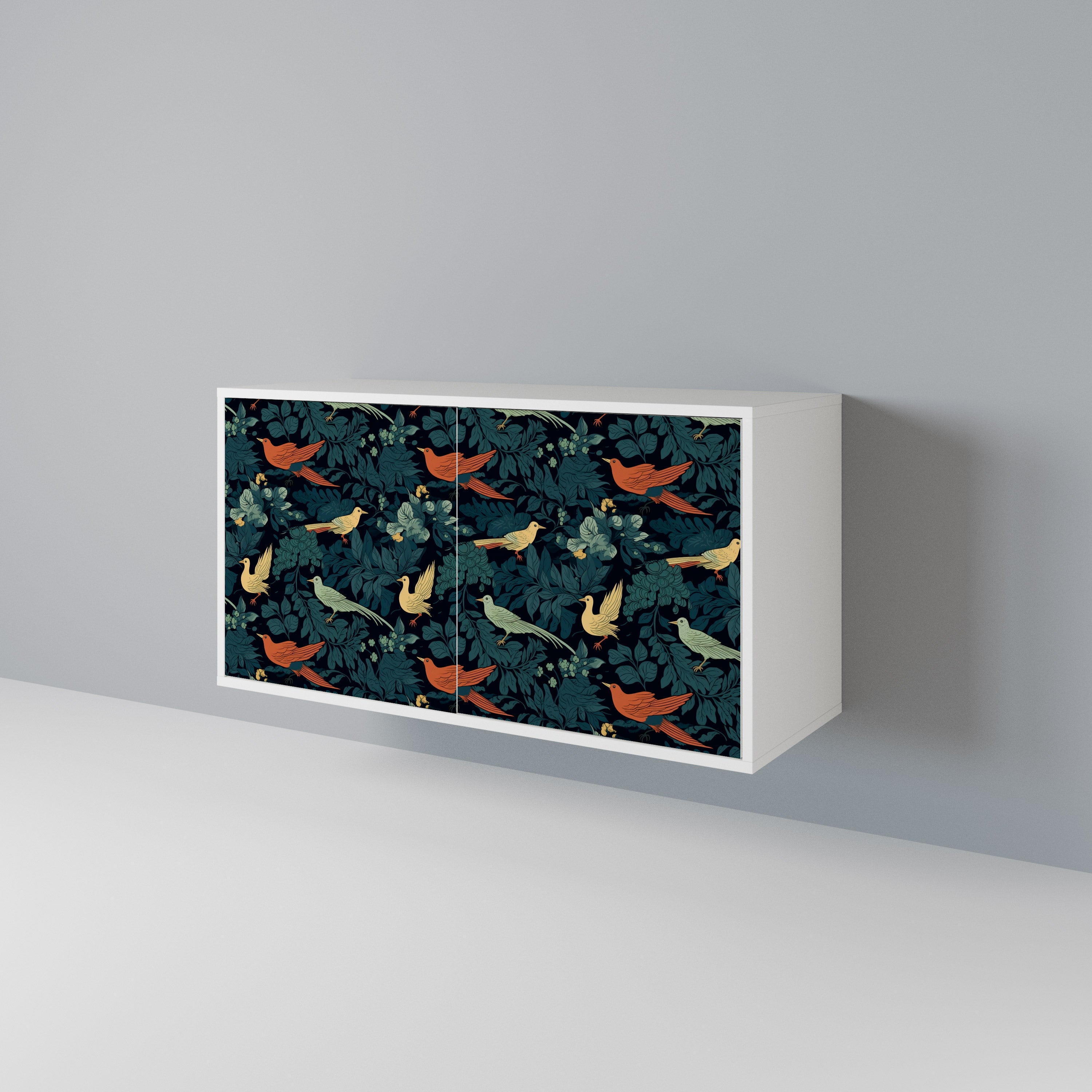 FOWL ORNAMENT 2-türiges Sideboard