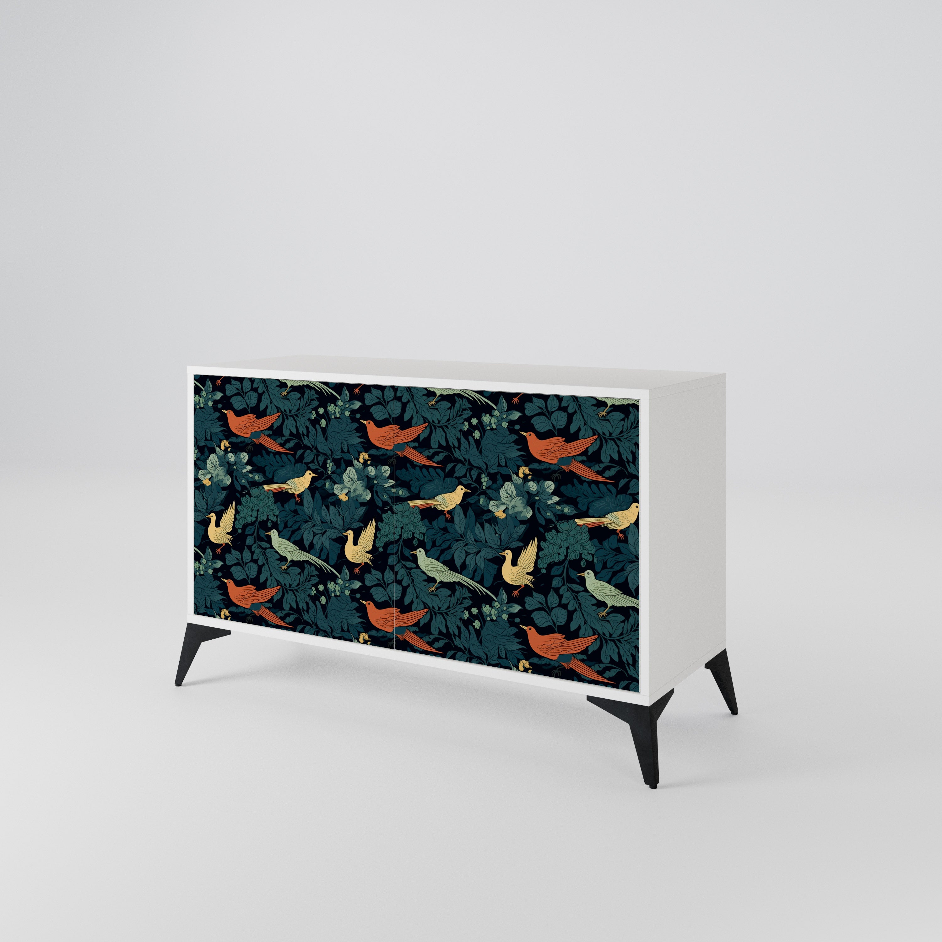 FOWL ORNAMENT 2-türiges Sideboard