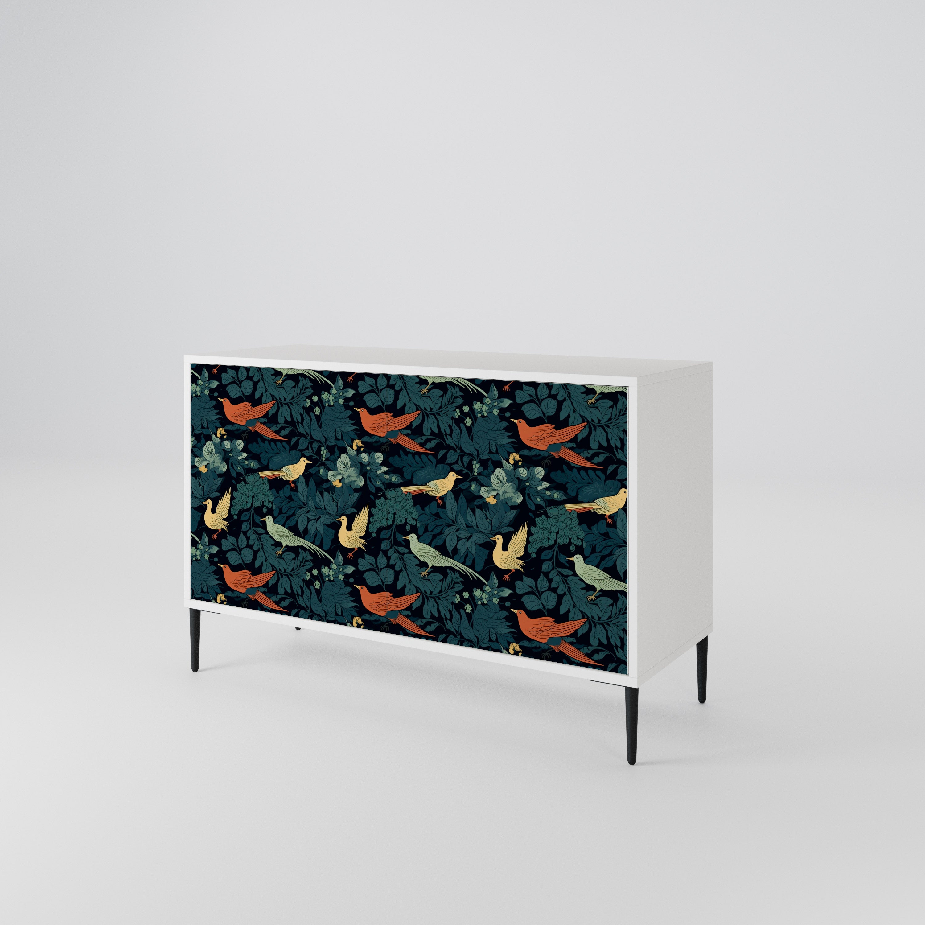 FOWL ORNAMENT 2-türiges Sideboard