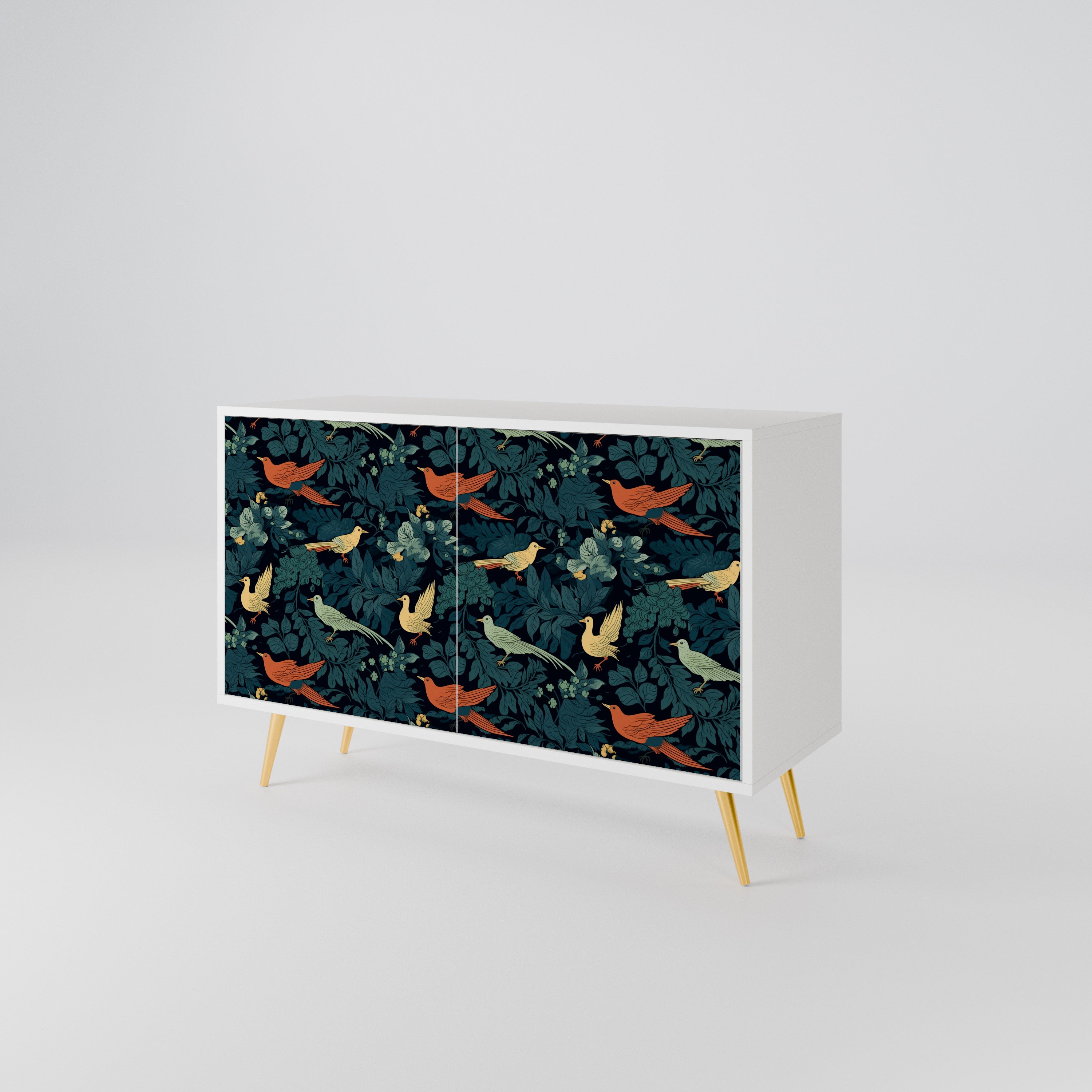FOWL ORNAMENT 2-türiges Sideboard