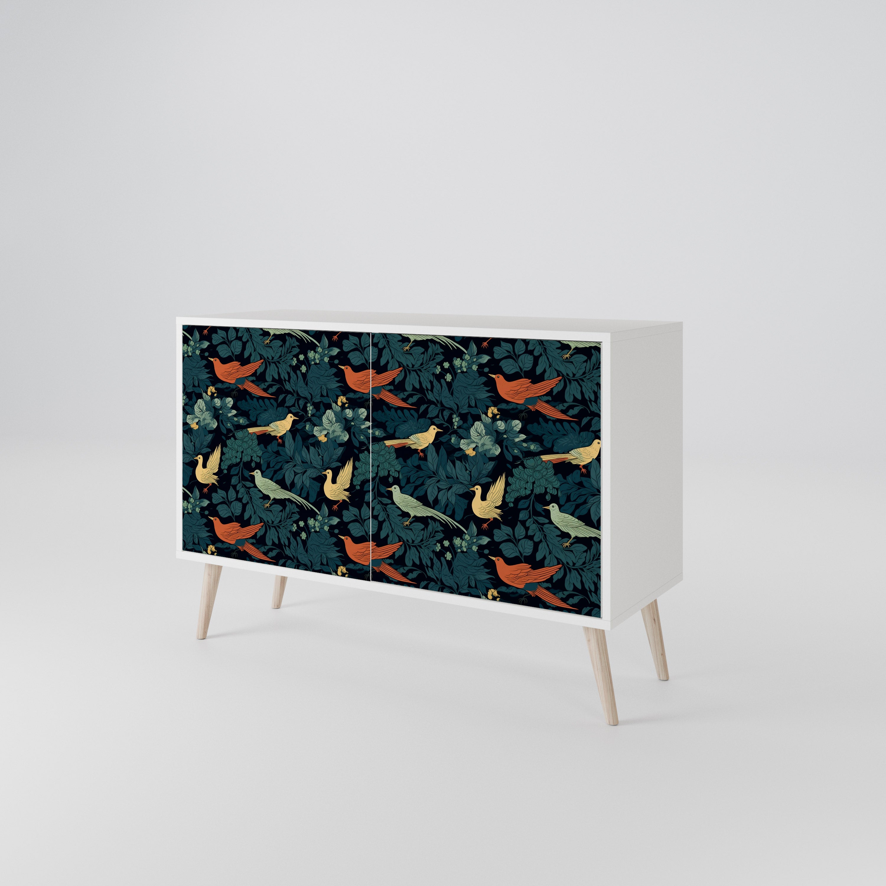 FOWL ORNAMENT 2-türiges Sideboard