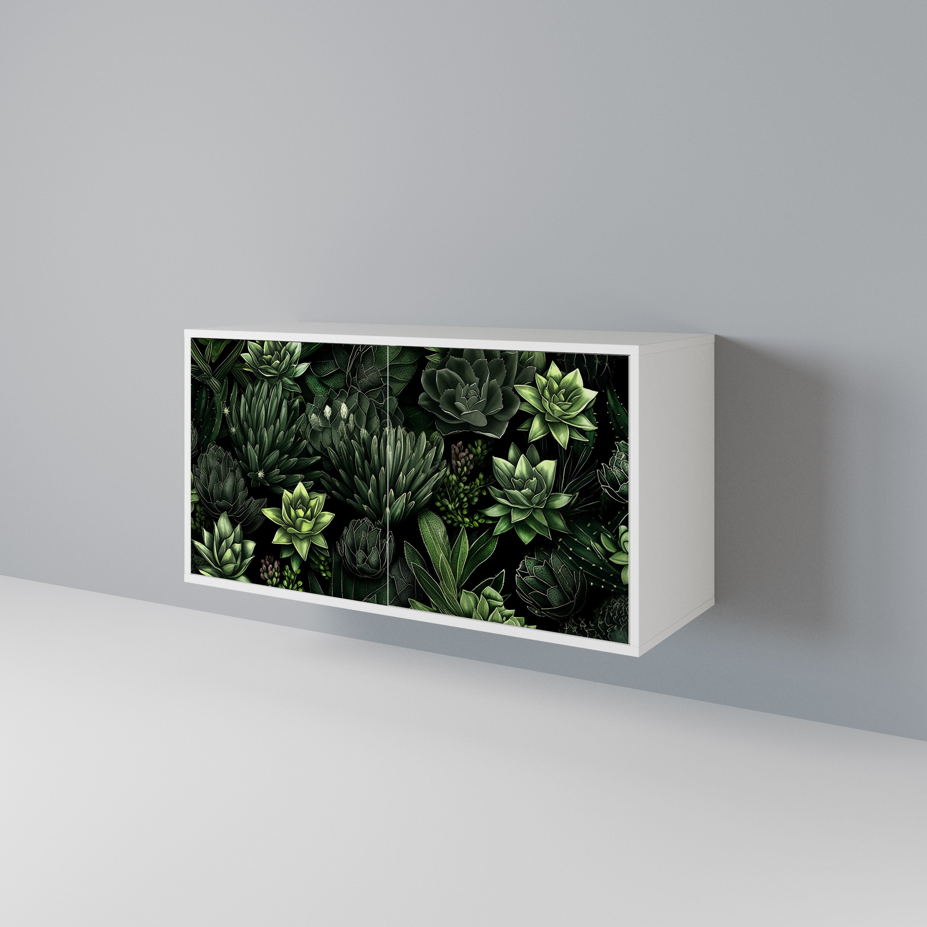 SUCCULENT JUNGLE 2-türiges Sideboard