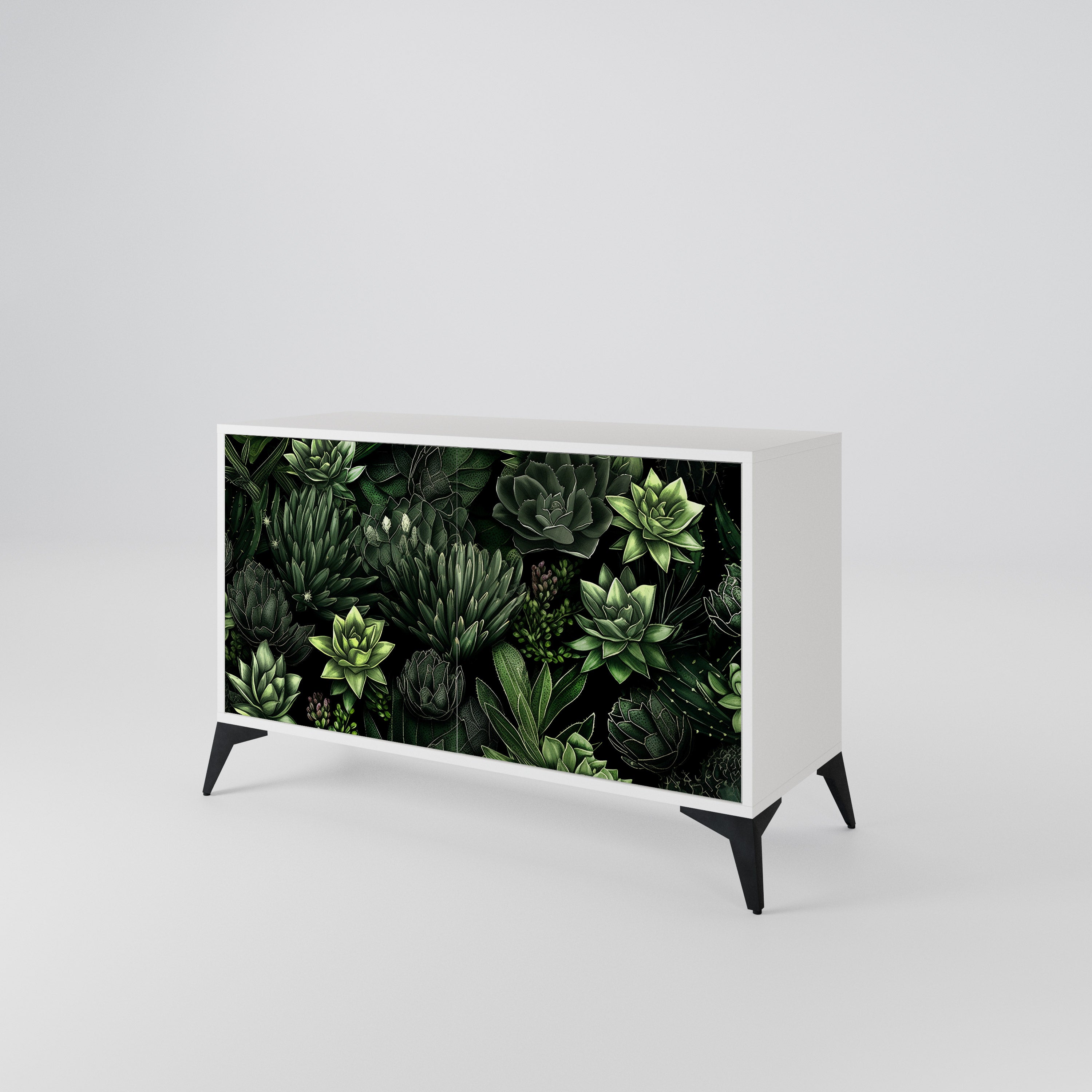 SUCCULENT JUNGLE 2-türiges Sideboard