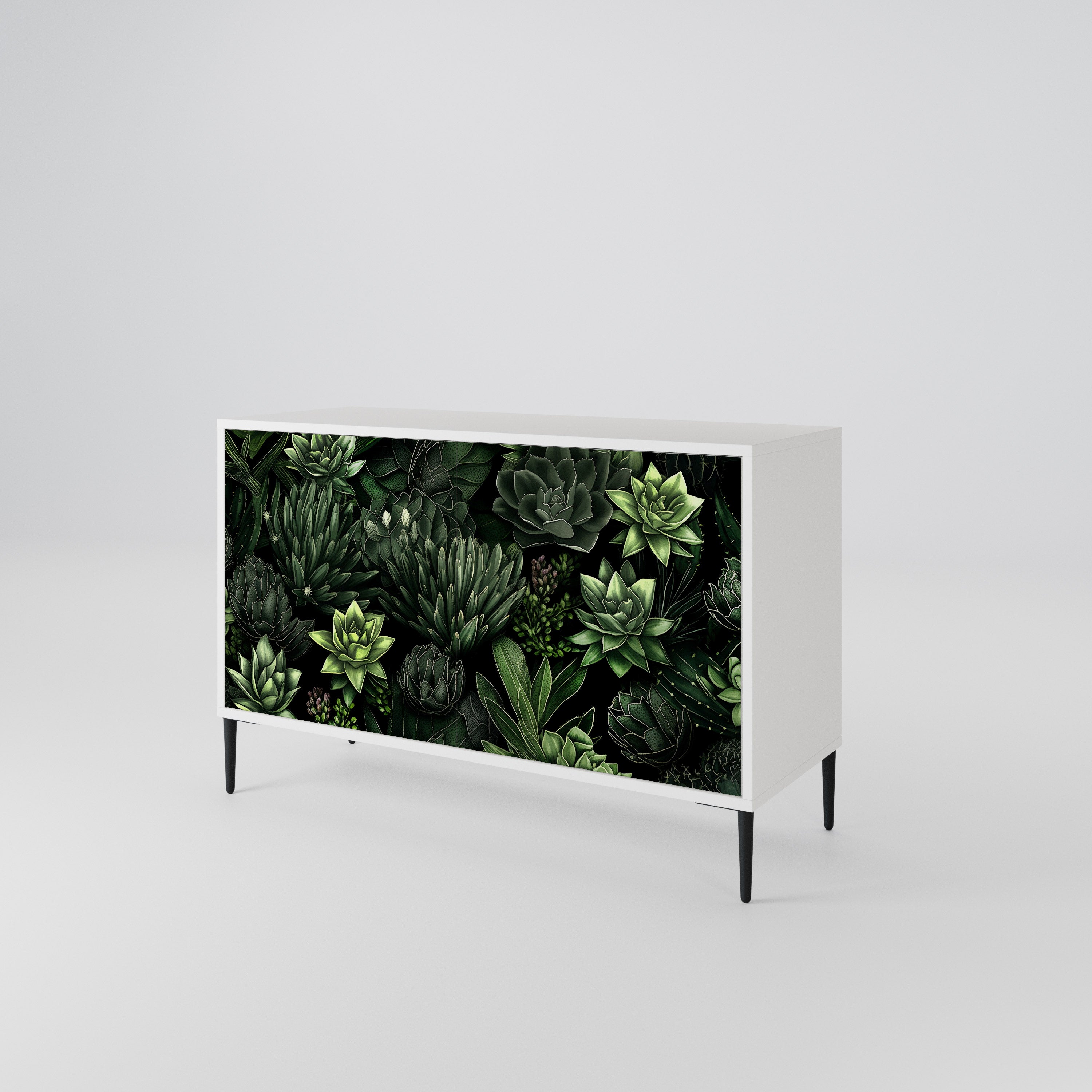 SUCCULENT JUNGLE 2-türiges Sideboard