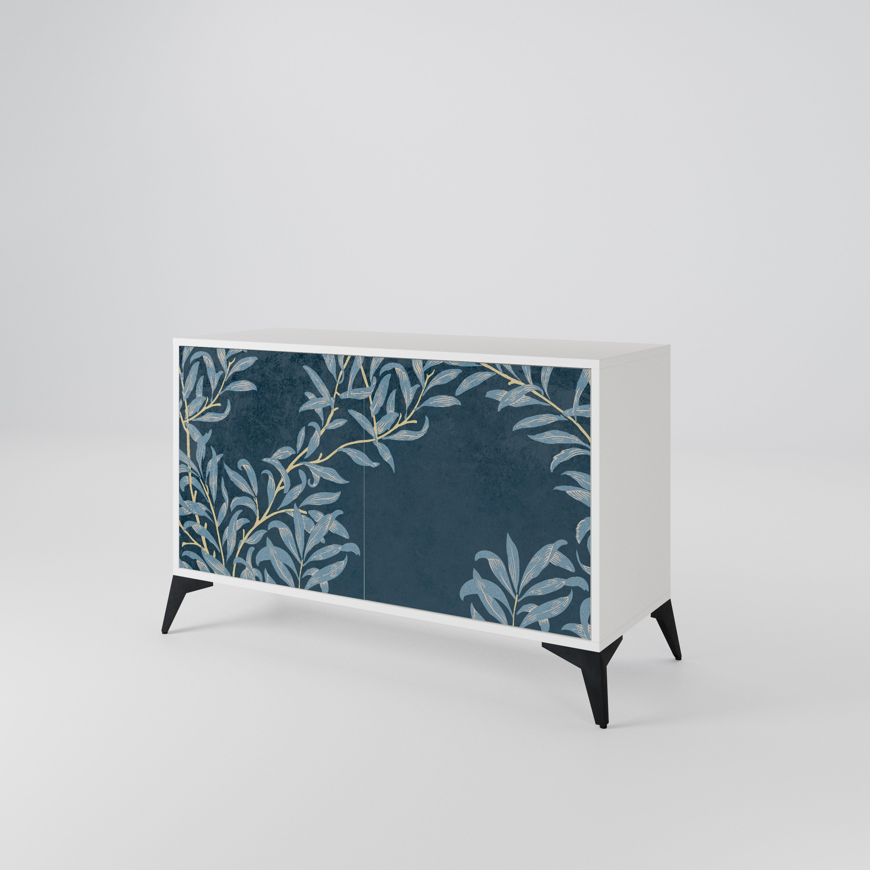 BLUE LEAVES 2-türiges Sideboard