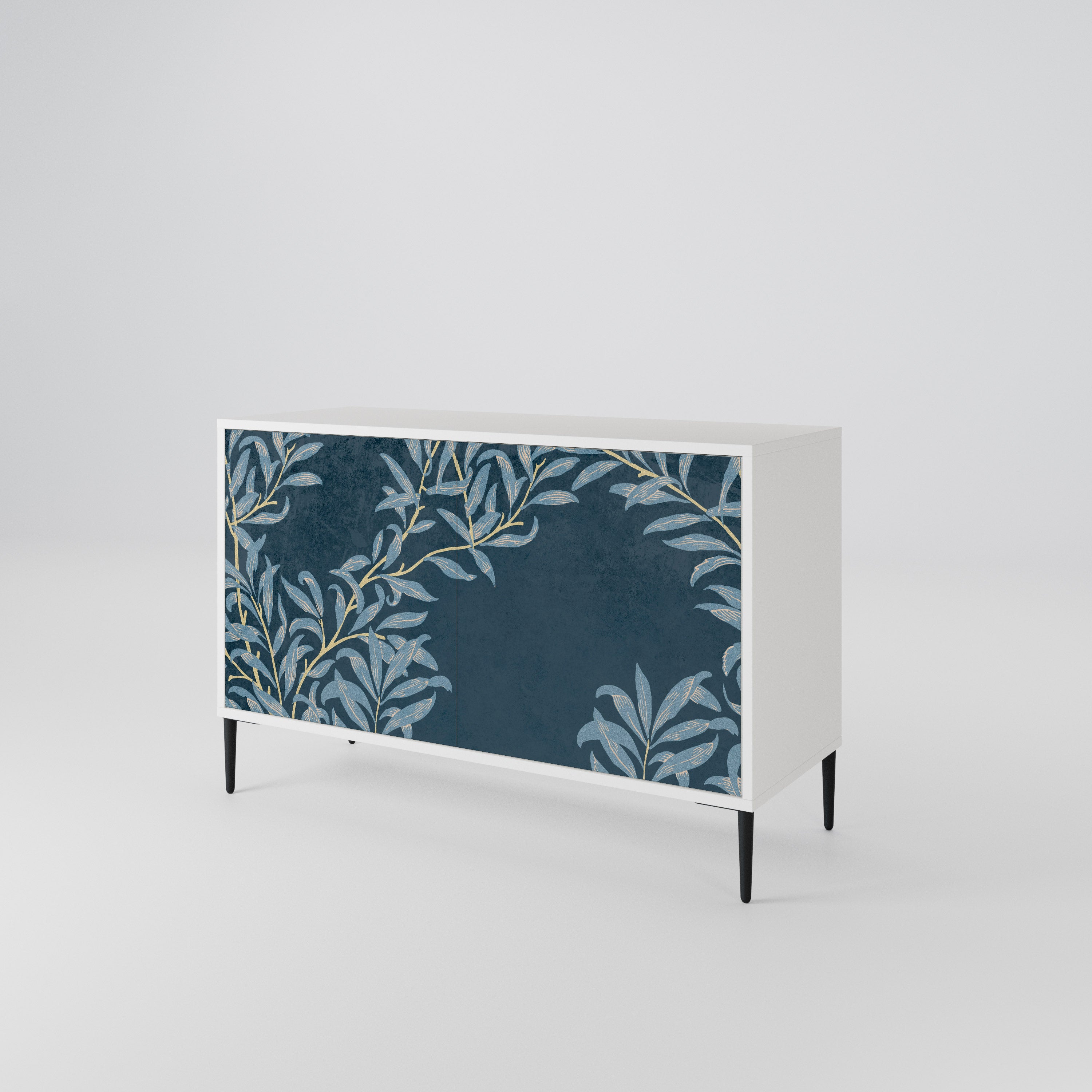 BLUE LEAVES 2-türiges Sideboard