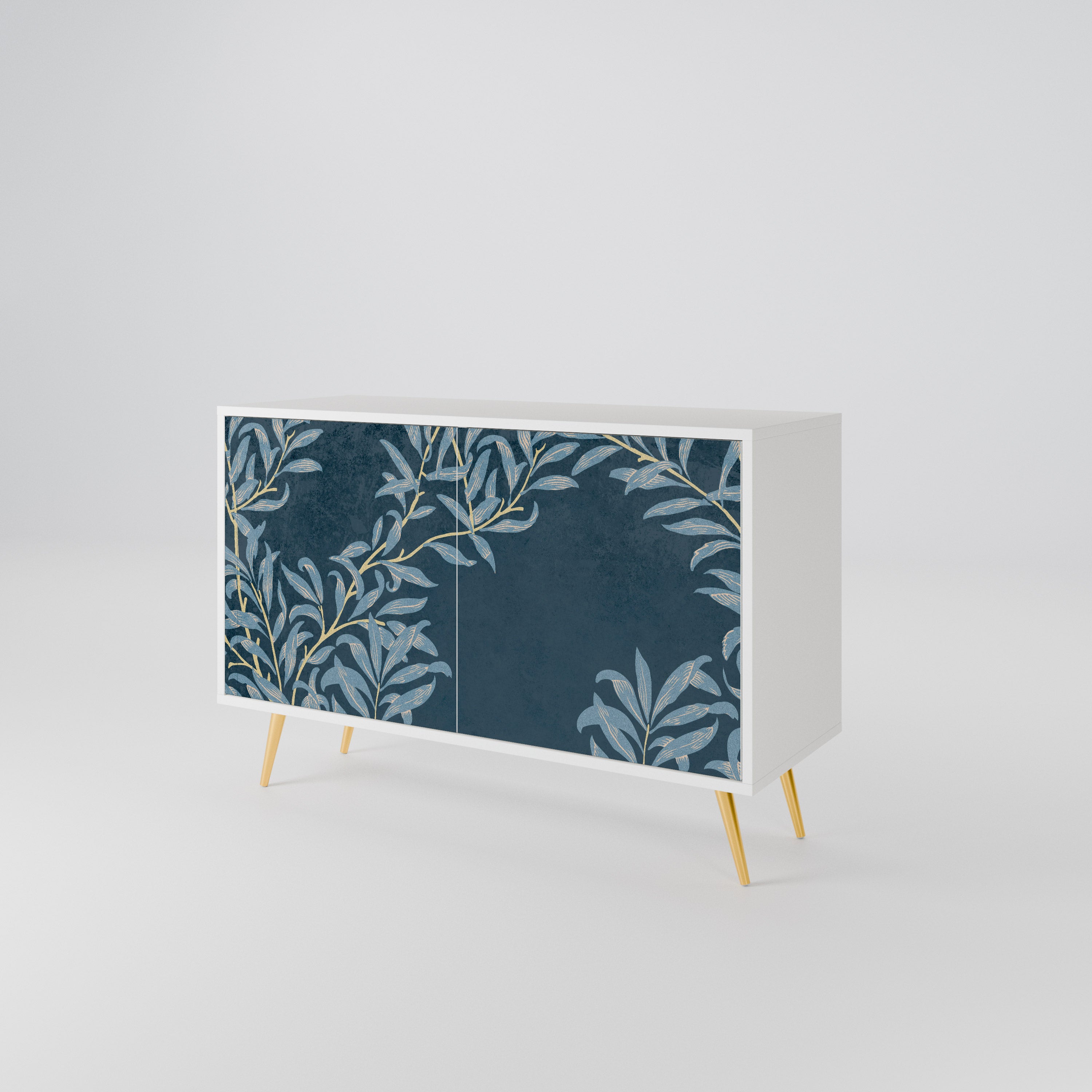 BLUE LEAVES 2-türiges Sideboard