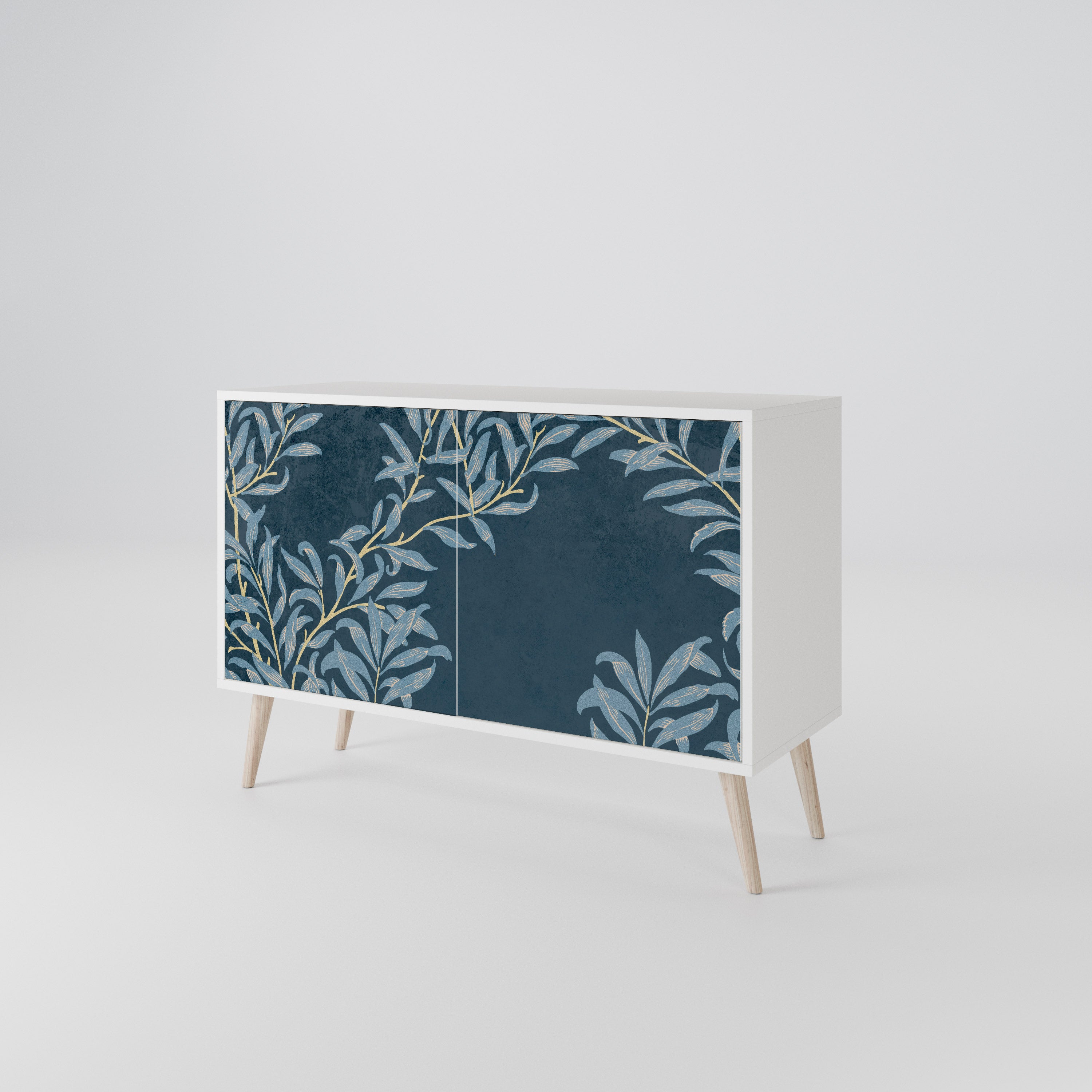 BLUE LEAVES 2-türiges Sideboard