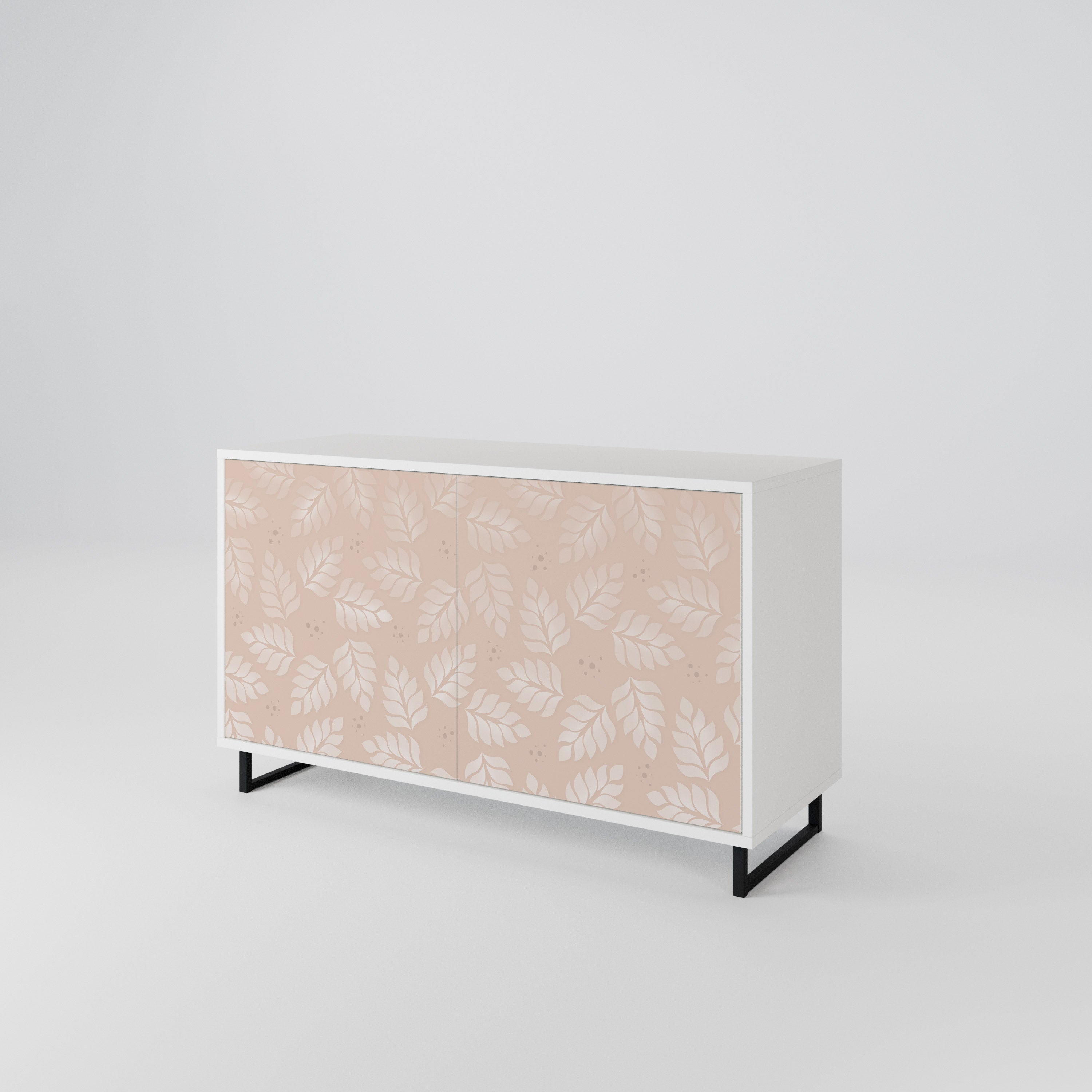 LEAVES ON BEIGE 2-türiges Sideboard