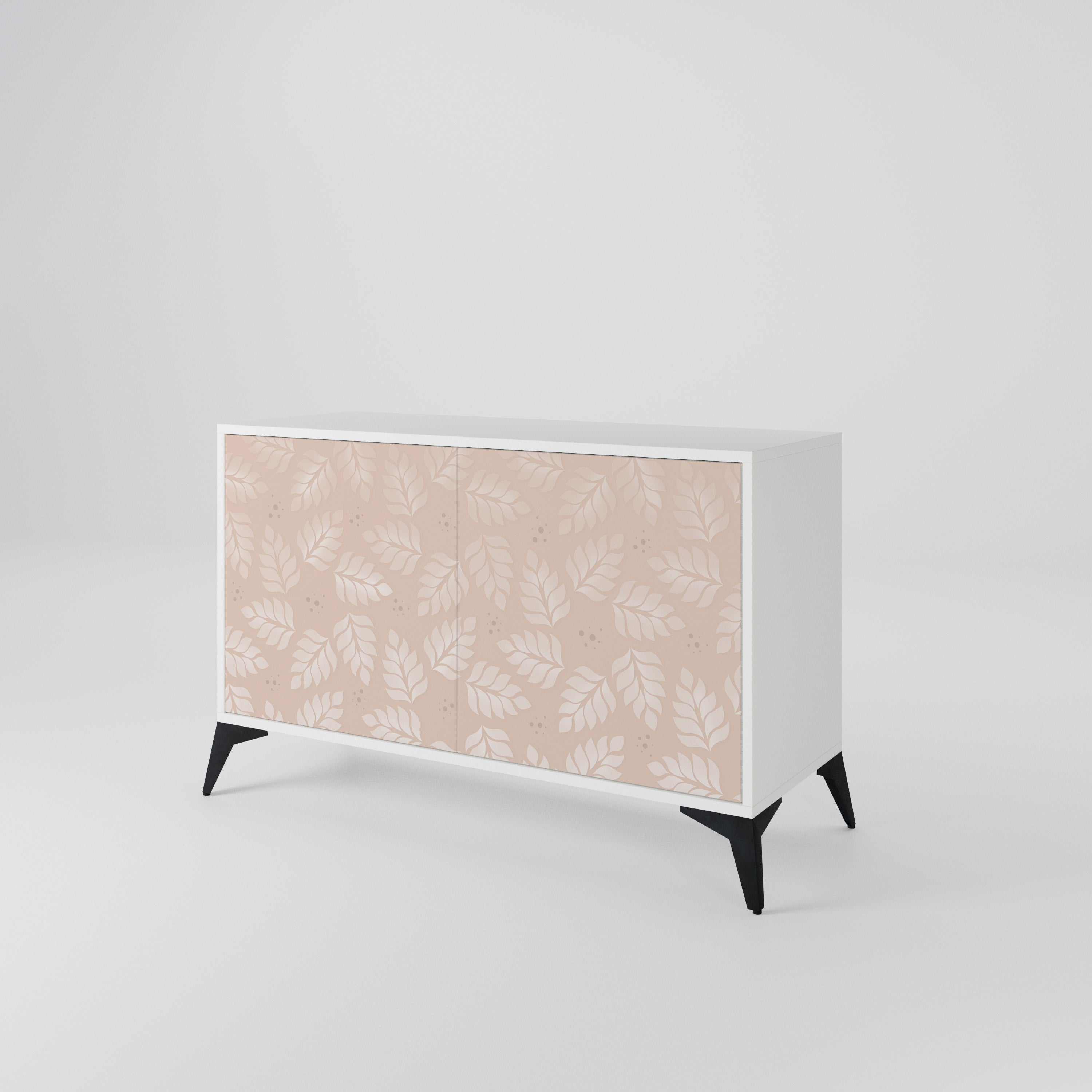 LEAVES ON BEIGE 2-türiges Sideboard