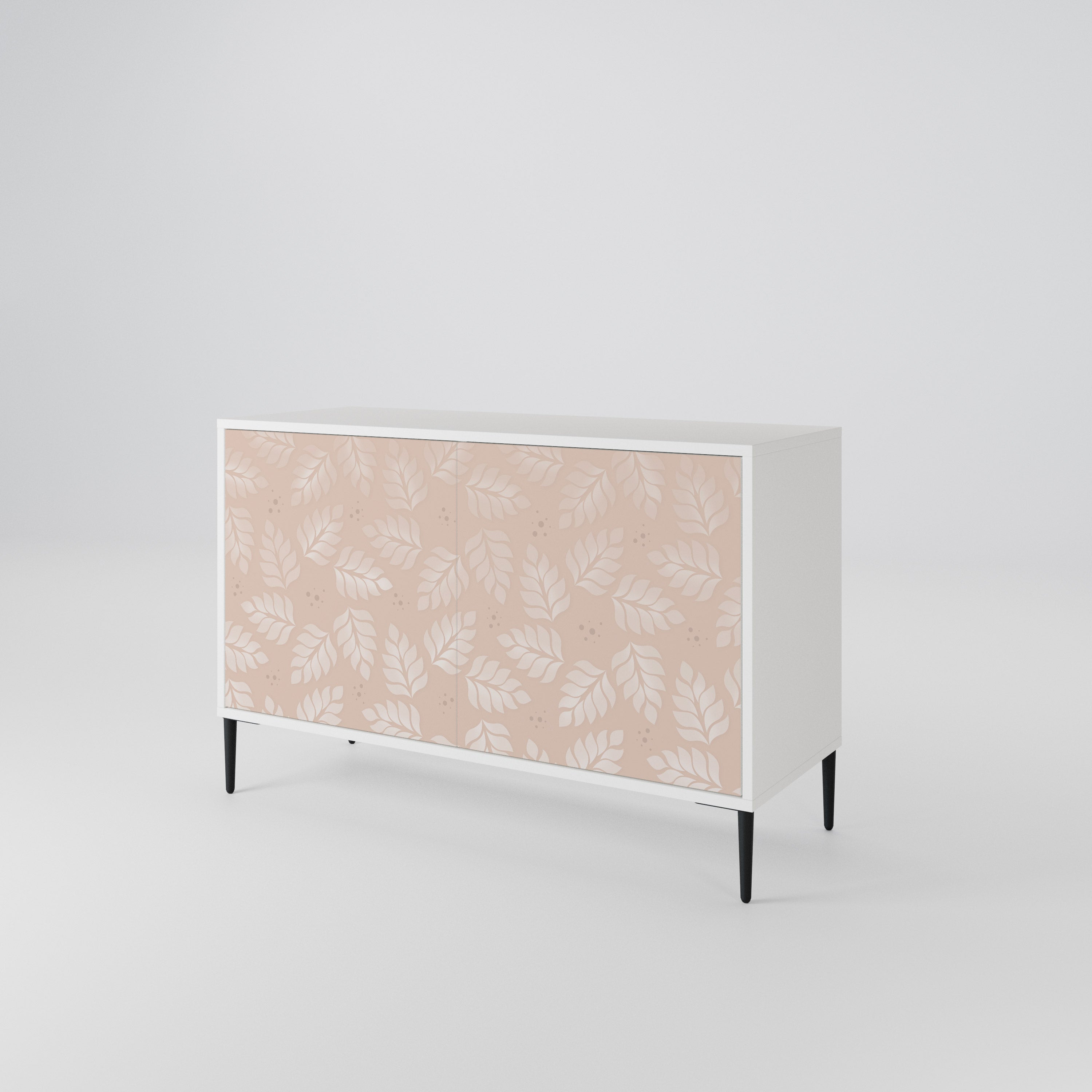 LEAVES ON BEIGE 2-türiges Sideboard