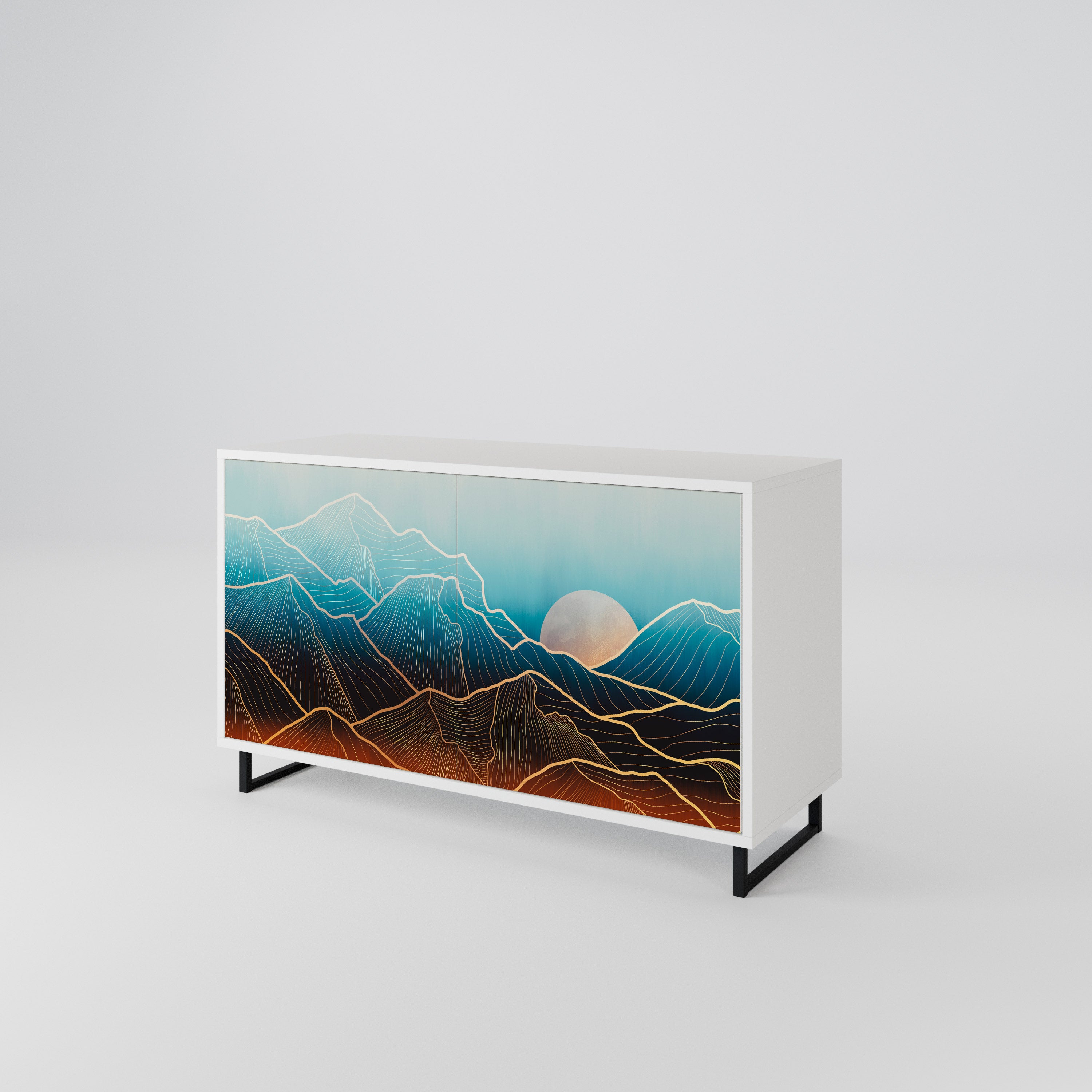 LUNAR SECRETS 2-türiges Sideboard