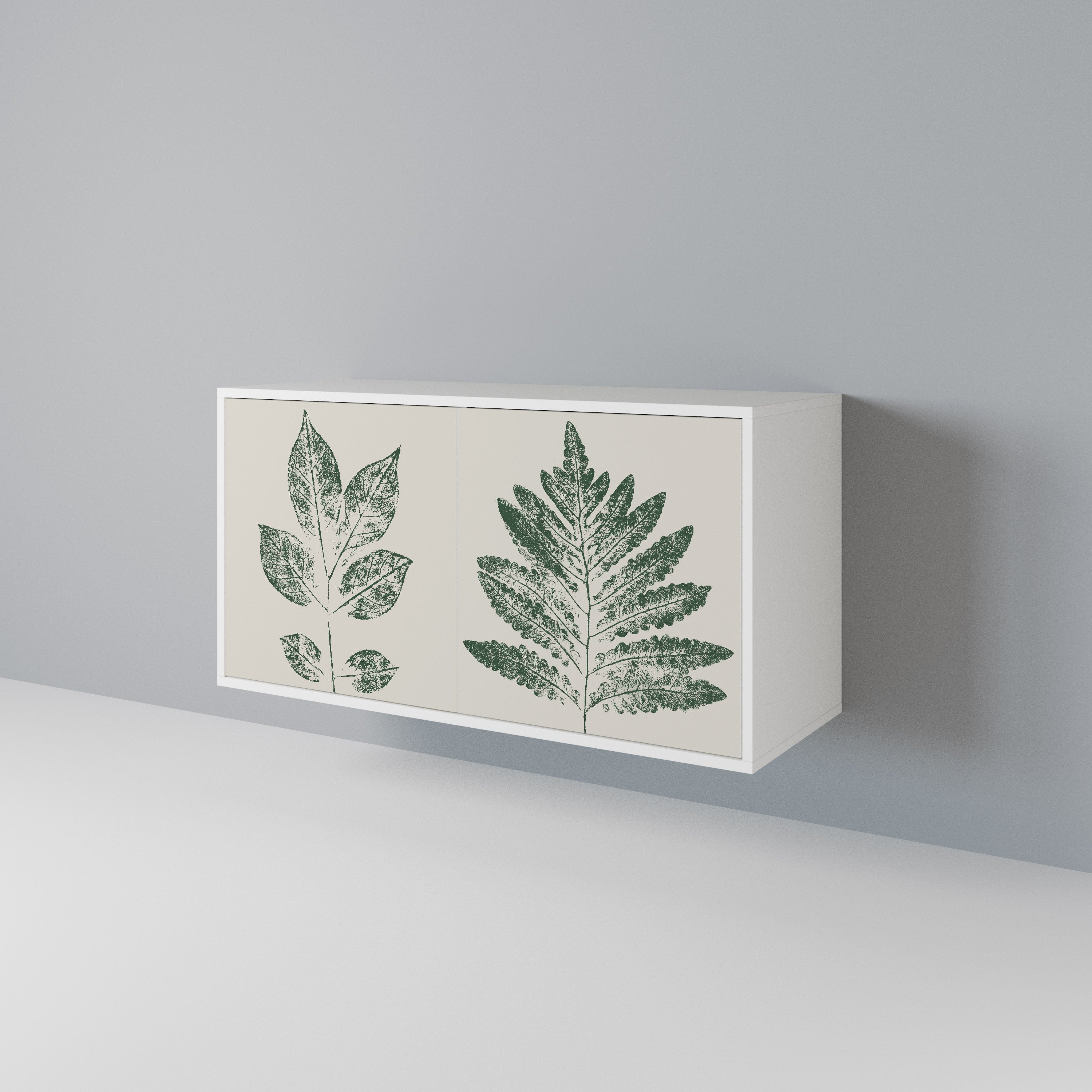 GREEN LEAFY STAMPS 2-türiges Sideboard