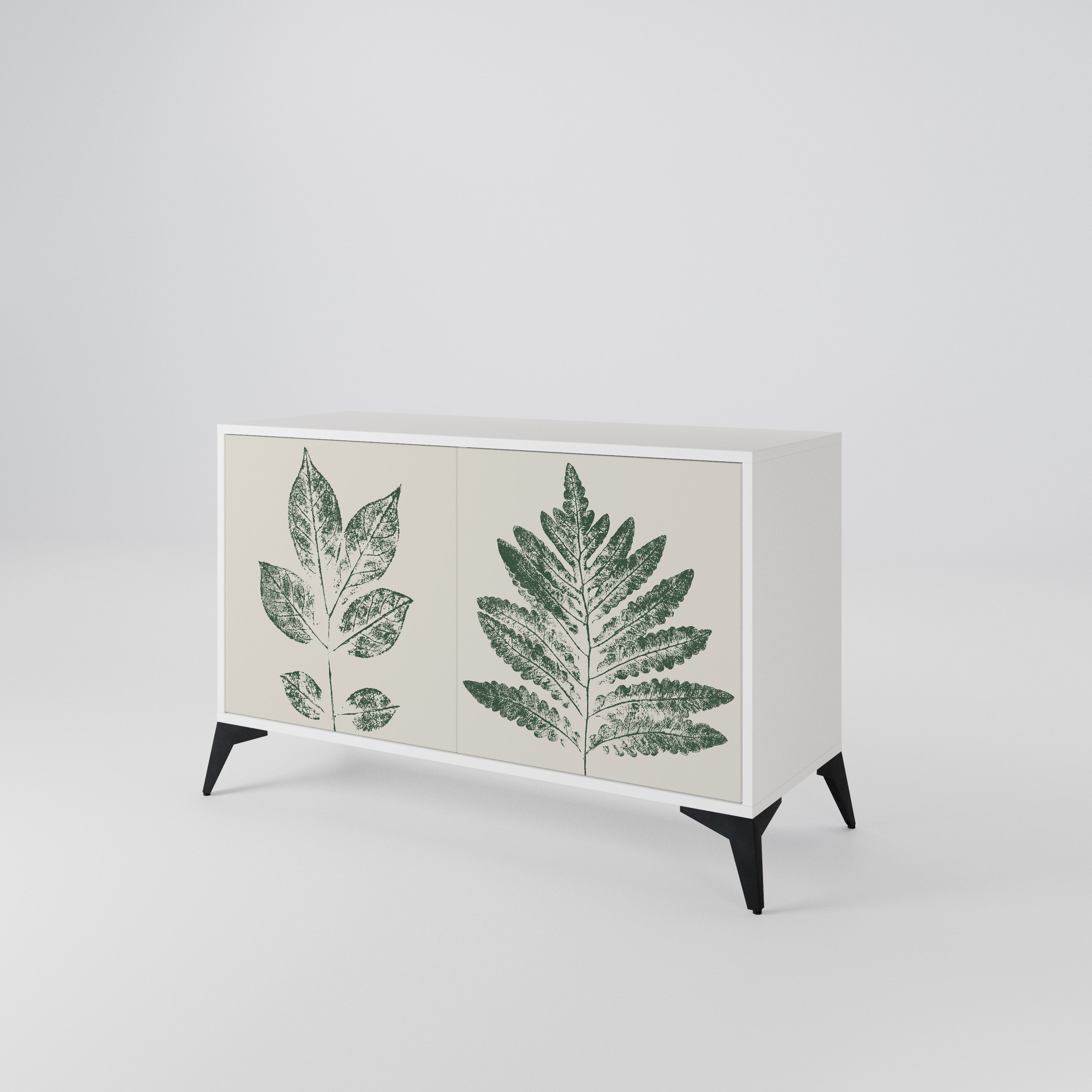 GREEN LEAFY STAMPS 2-türiges Sideboard