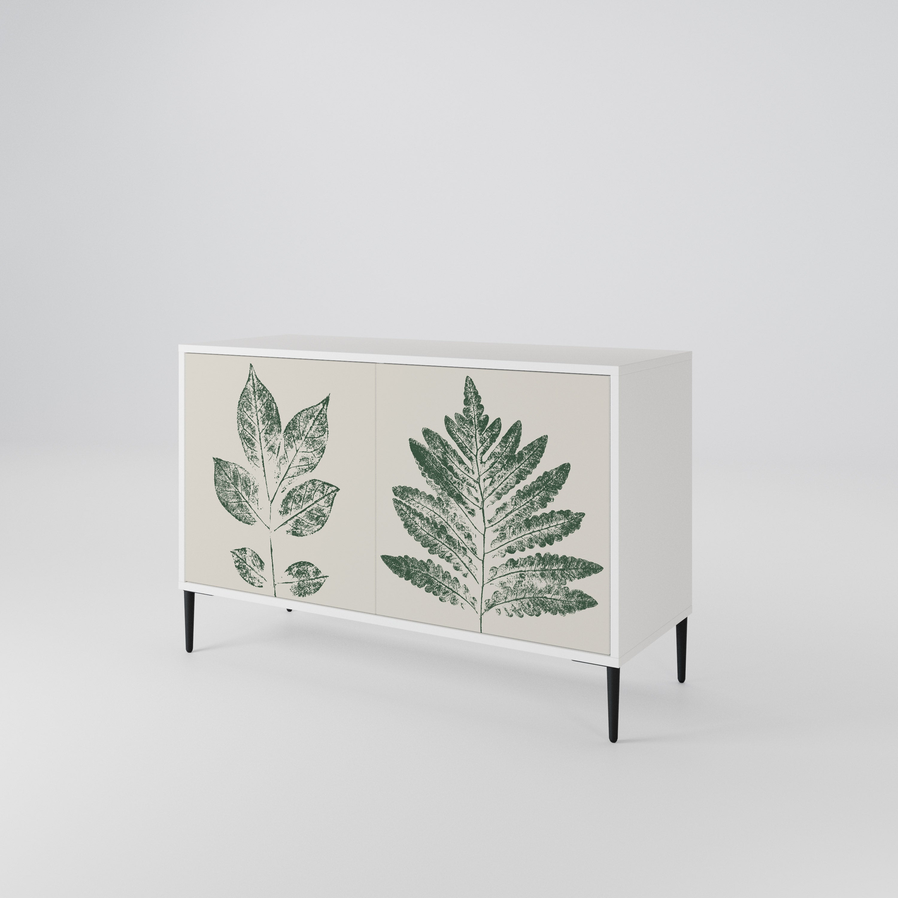 GREEN LEAFY STAMPS 2-türiges Sideboard