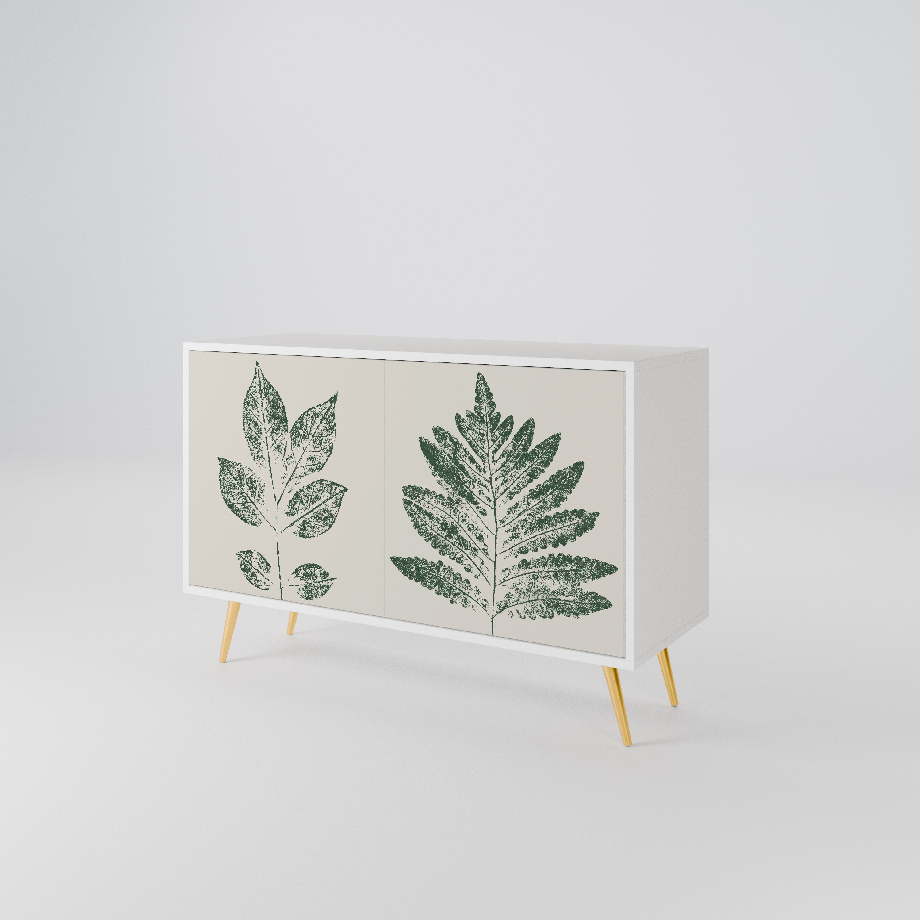 GREEN LEAFY STAMPS 2-türiges Sideboard