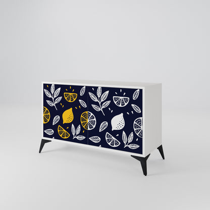 CITRUS BLACK AND WHITE 2-türiges Sideboard
