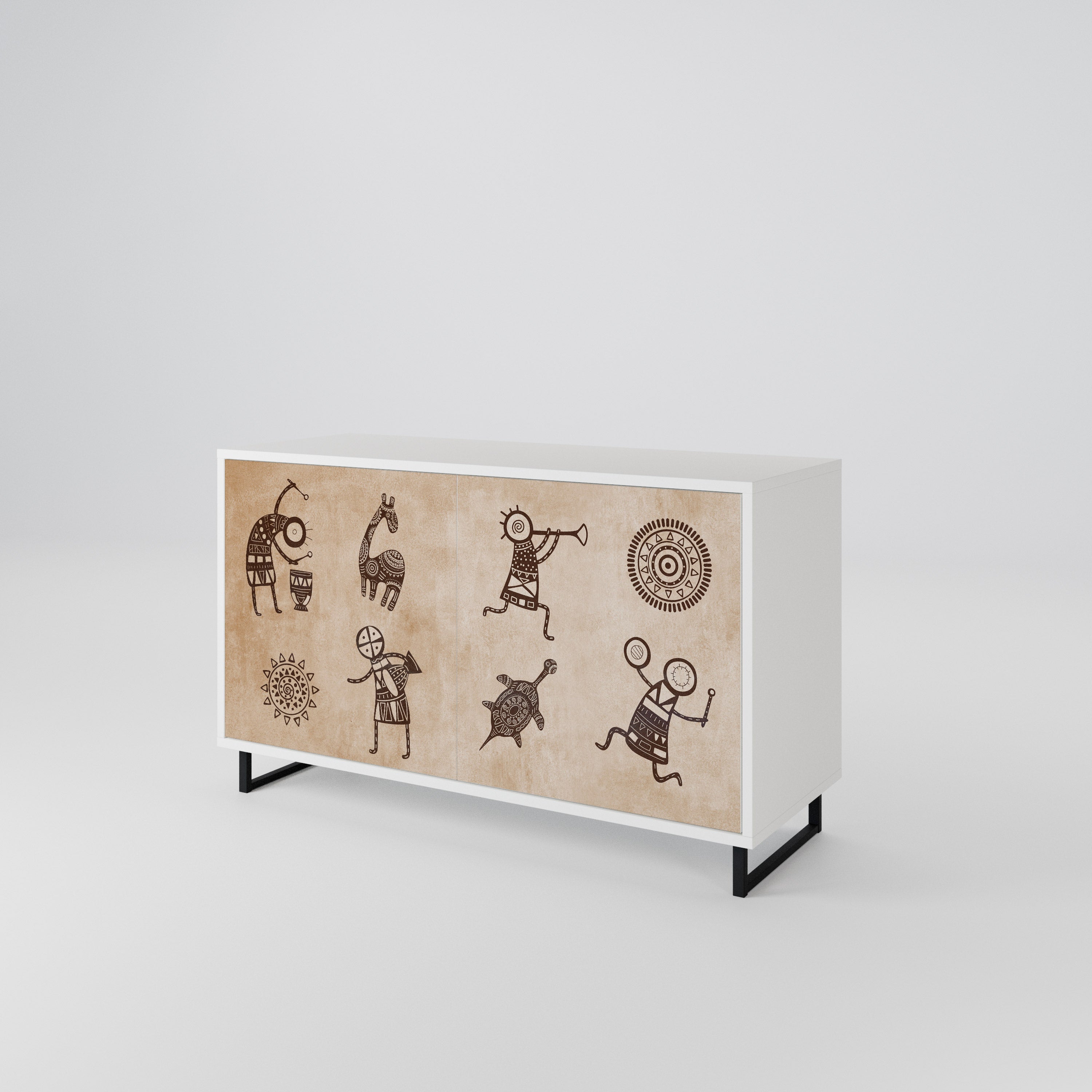 AFRICAN STYLE 2-türiges Sideboard