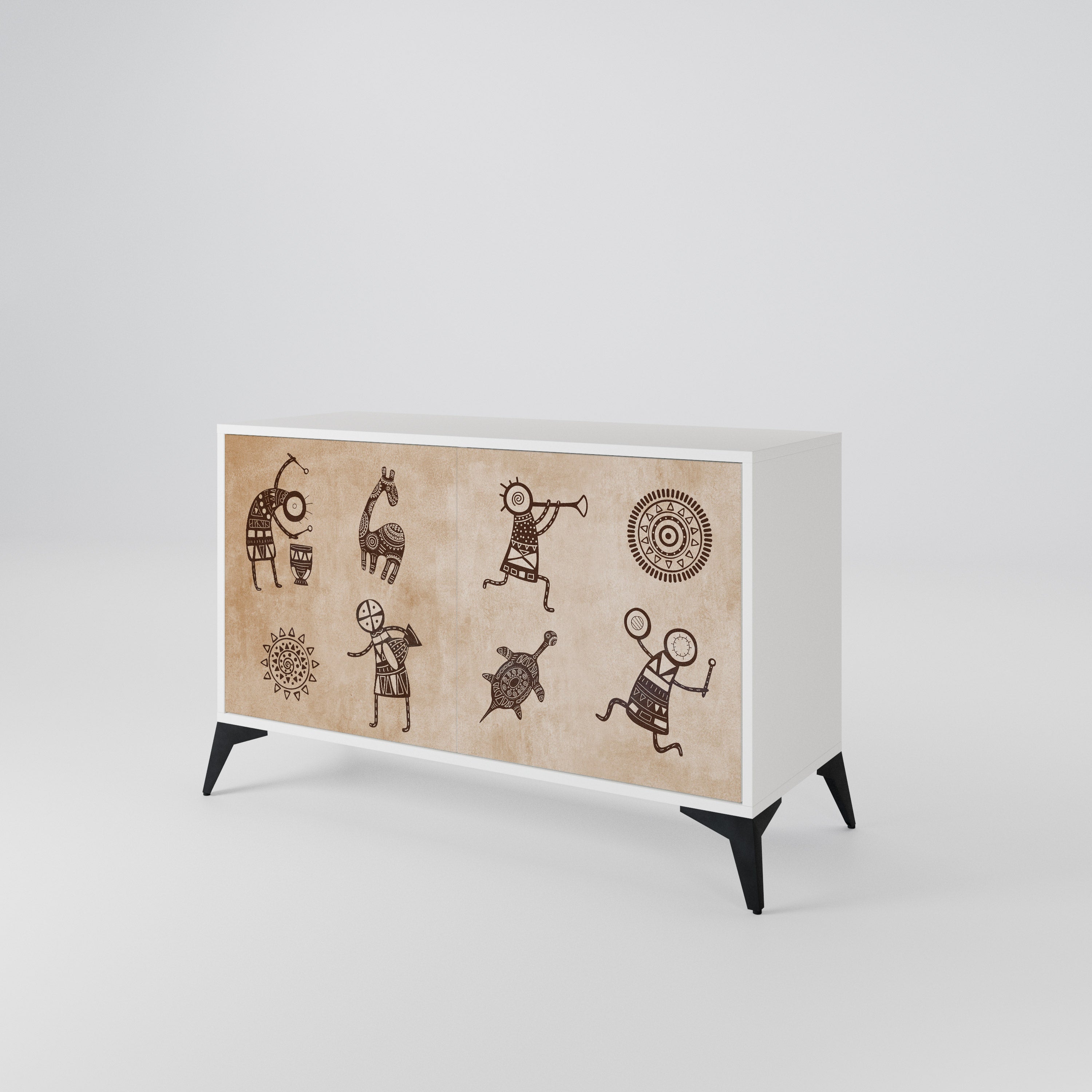 AFRICAN STYLE 2-türiges Sideboard