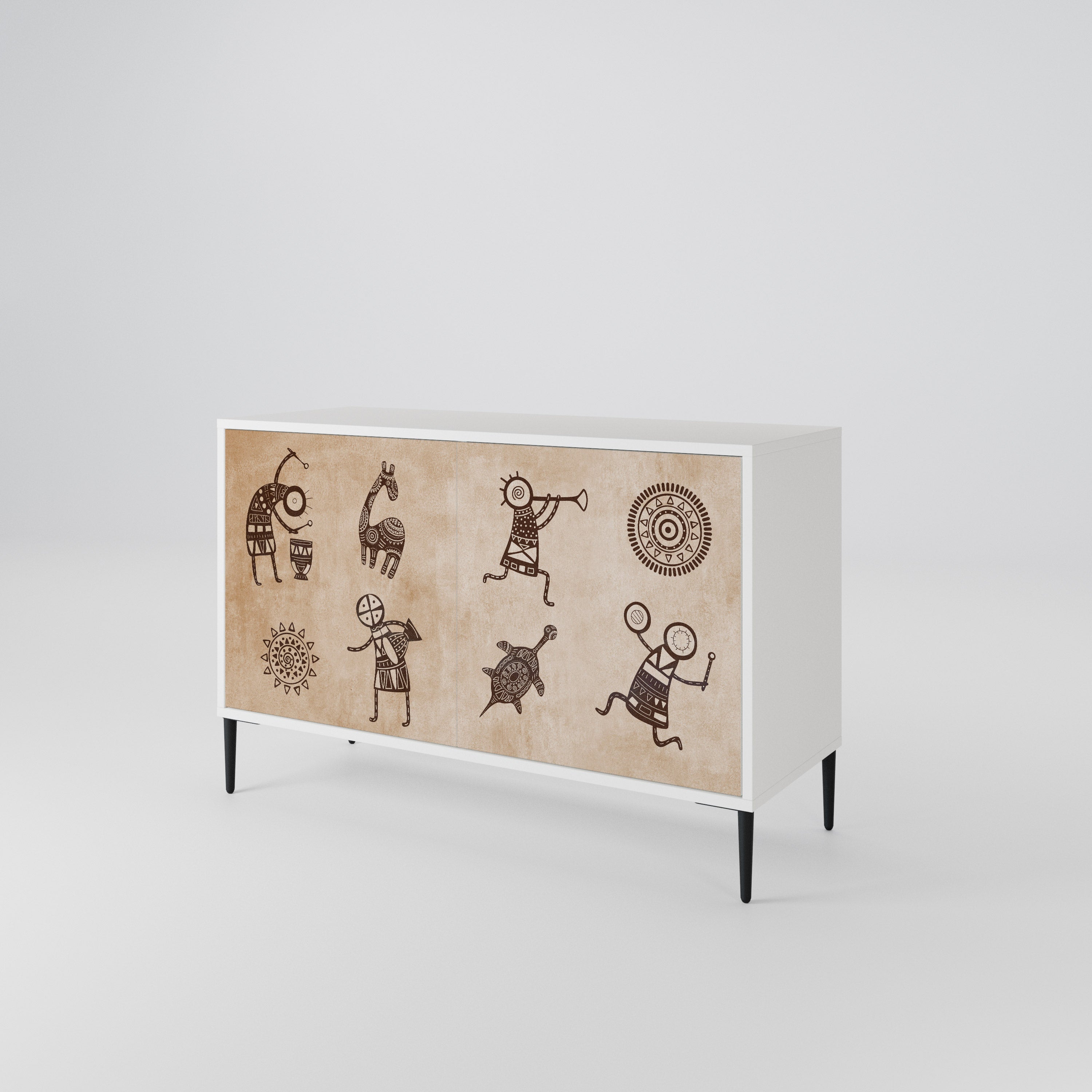 AFRICAN STYLE 2-türiges Sideboard