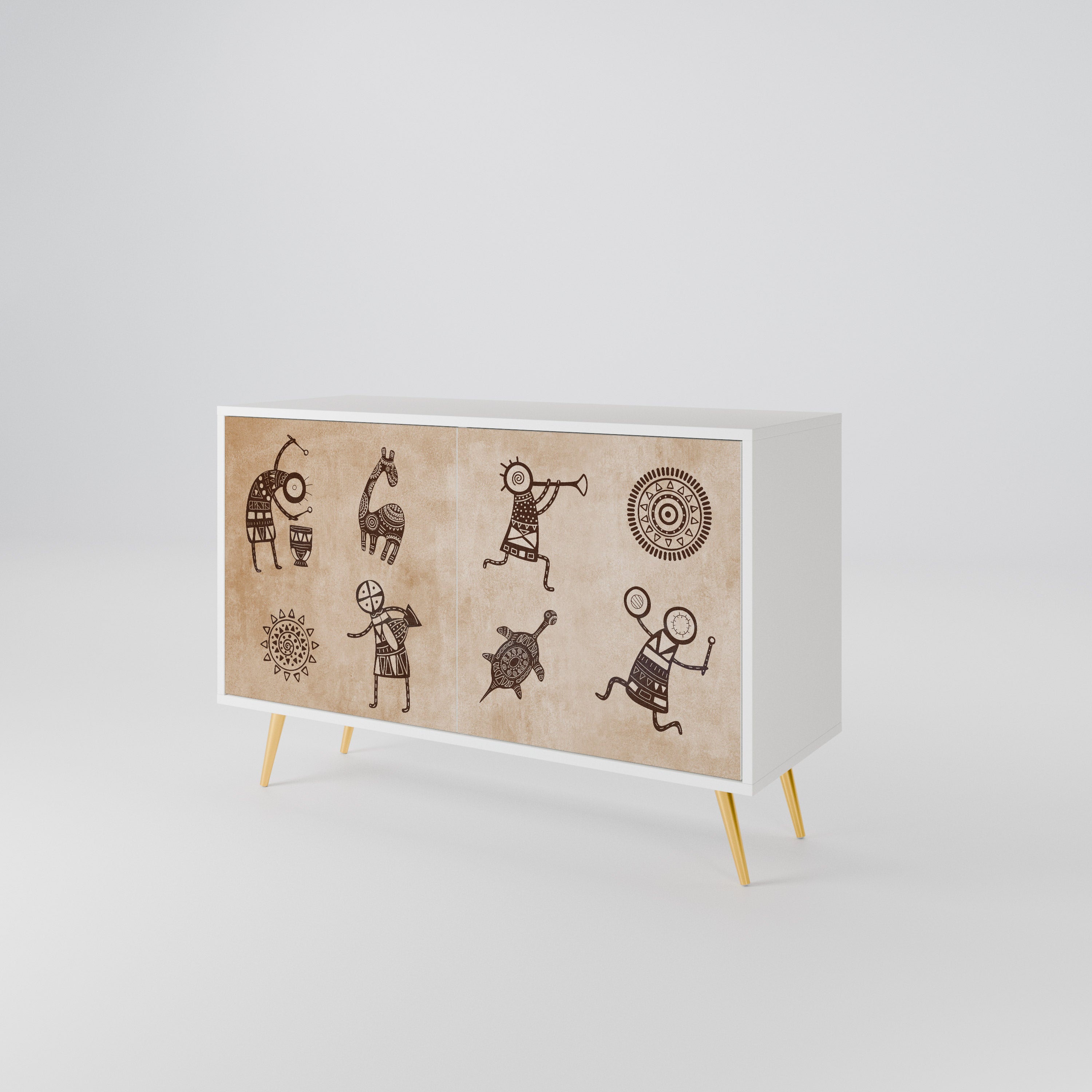 AFRICAN STYLE 2-türiges Sideboard
